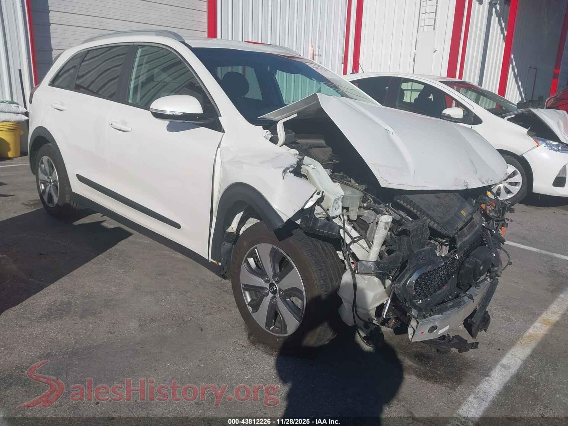 2019 KIA NIRO PLUG-IN HYBRID — VIN KNDCD3LD4K5265821