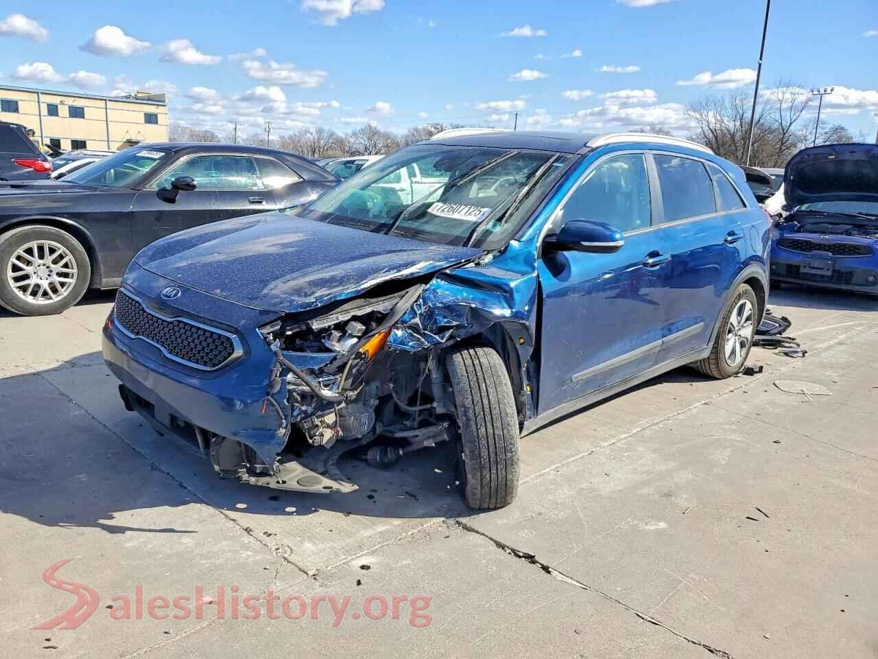 2019 KIA NIRO — VIN KNDCE3LC3K5338956
