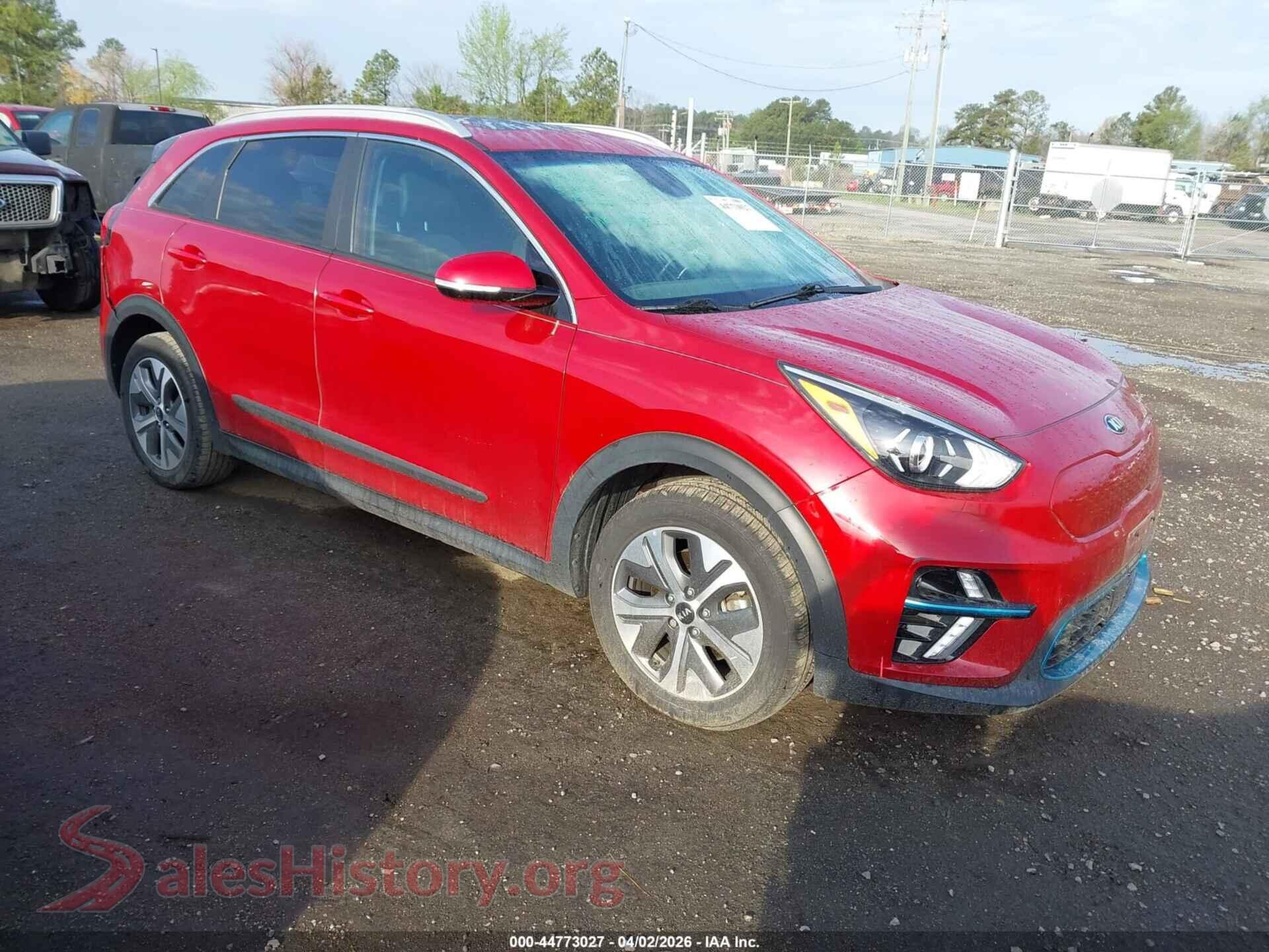 2021 KIA NIRO EV — VIN KNDCE3LG6M5099506
