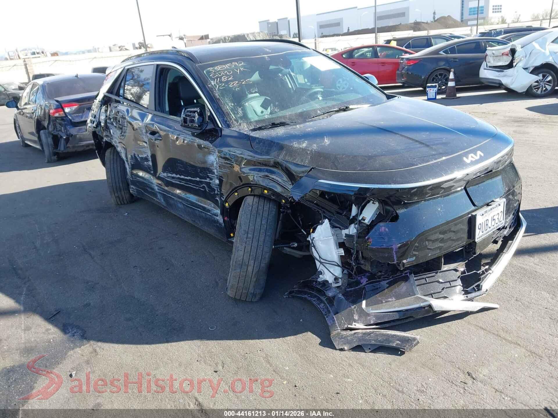 2025 KIA NIRO EV — VIN KNDCR3L10S5138751