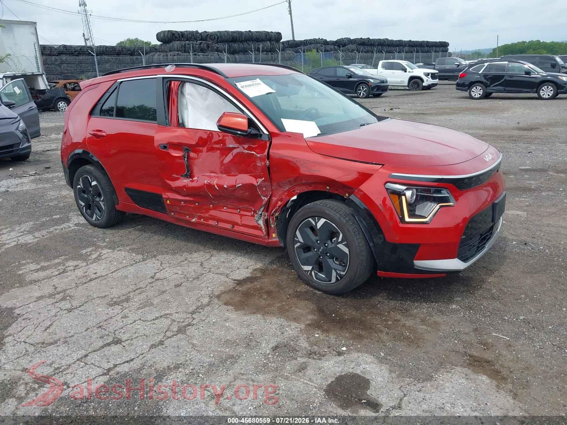 2023 KIA NIRO EV — VIN KNDCR3L16P5050990
