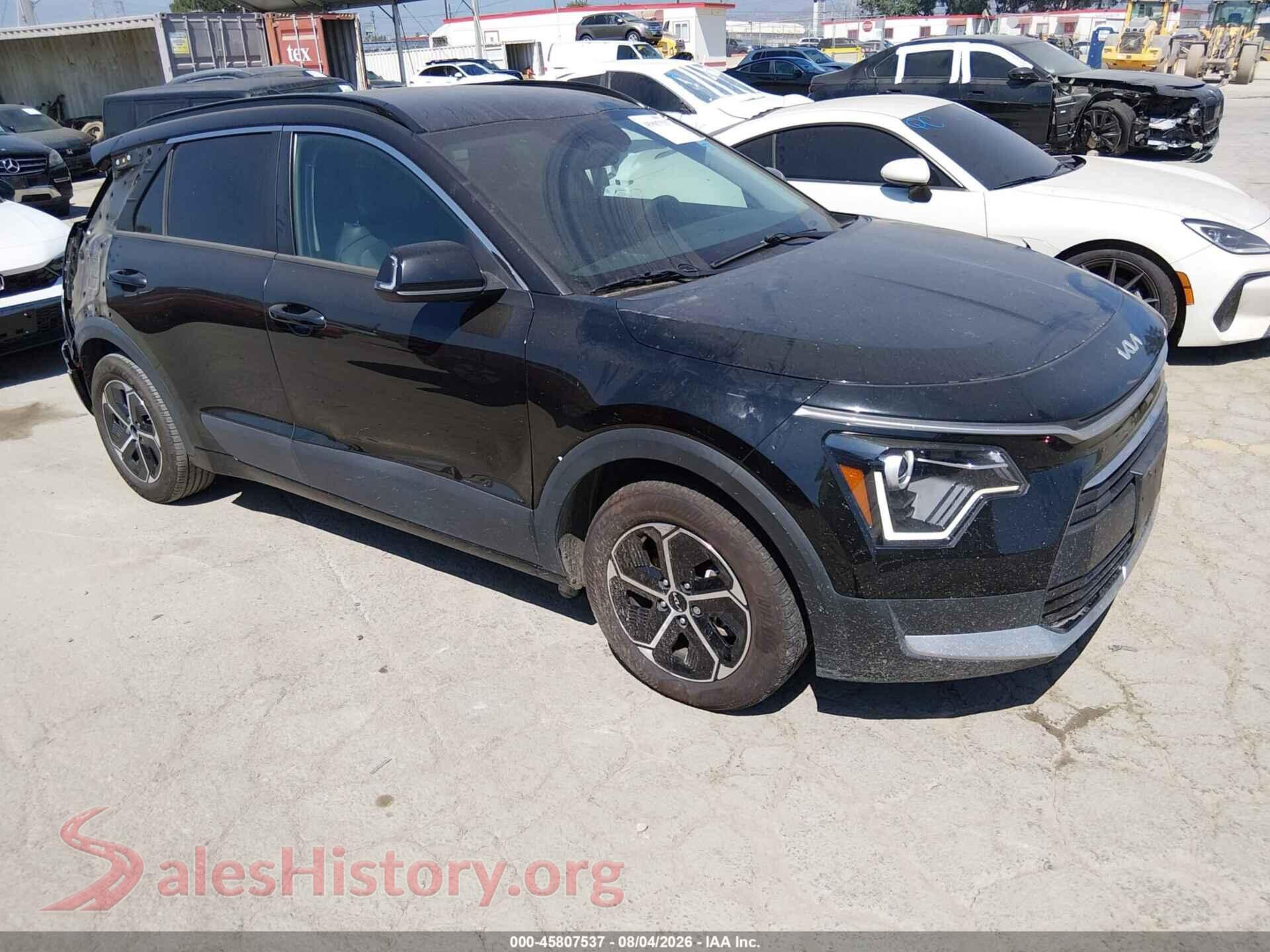 2023 KIA NIRO — VIN KNDCR3LE6P5075097