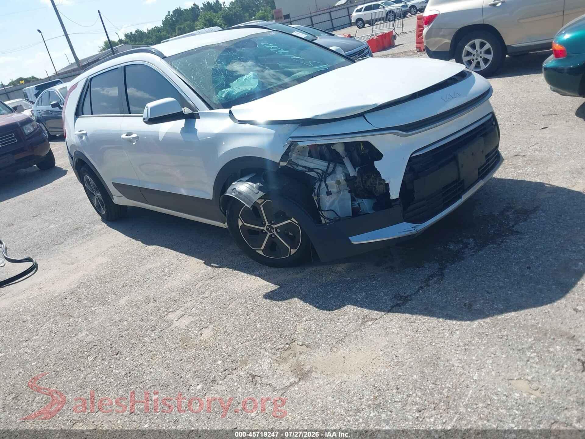 2023 KIA NIRO — VIN KNDCR3LEXP5047108