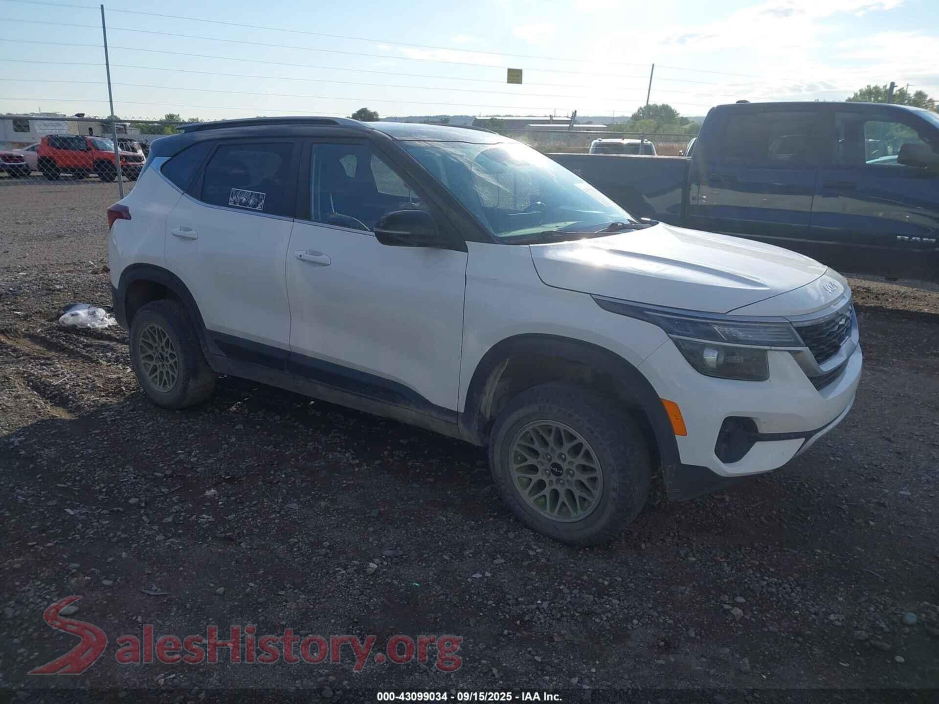 2022 KIA SELTOS — VIN KNDEUCAA5N7295047
