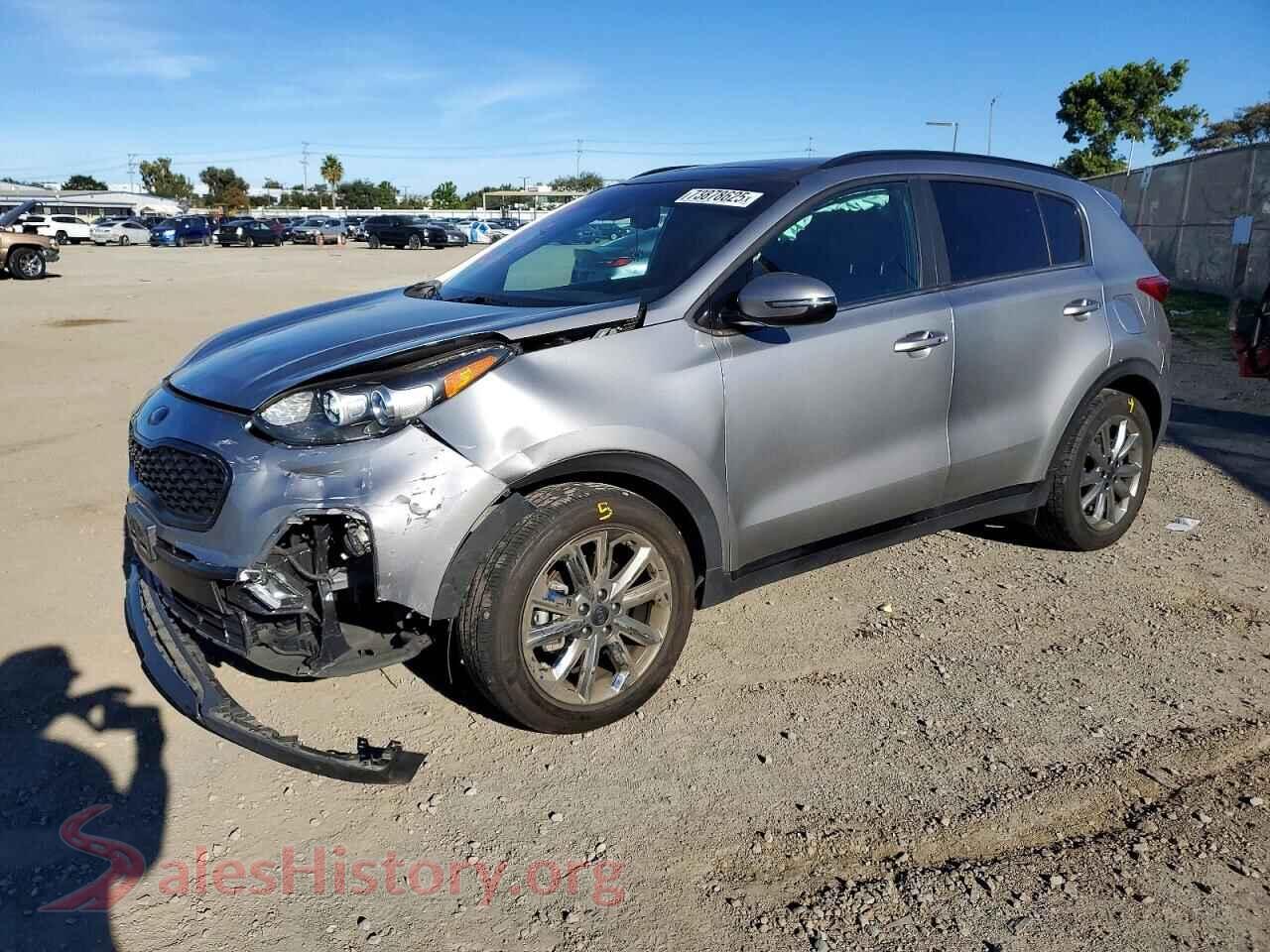 2022 KIA SPORTAGE — VIN KNDP63AC2N7957994