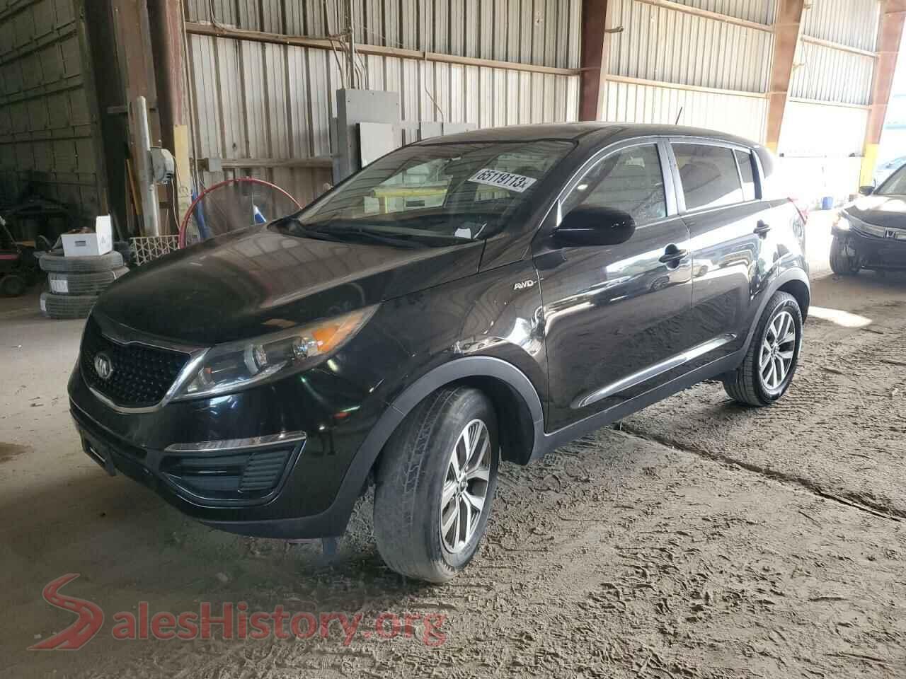 2016 KIA SPORTAGE — VIN KNDPBCAC8G7881079