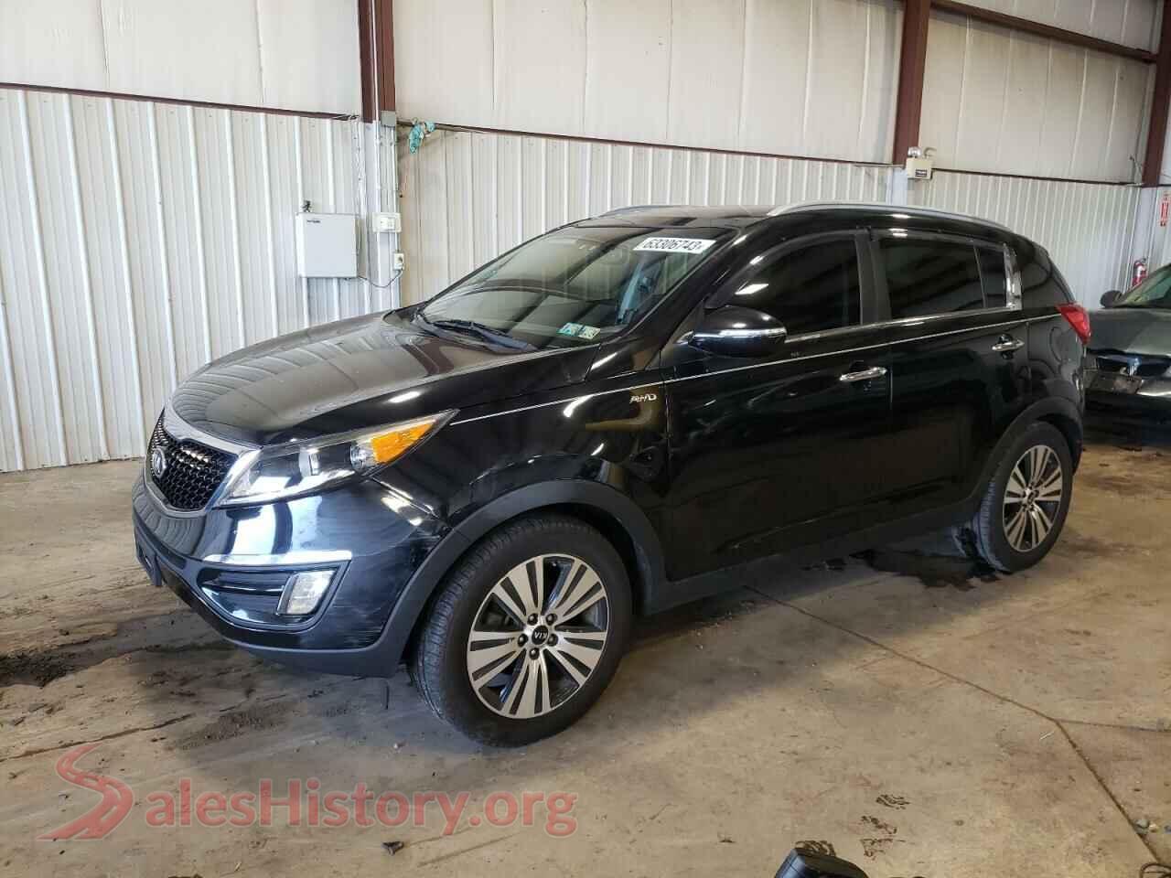 2016 KIA SPORTAGE — VIN KNDPCCAC4G7833561