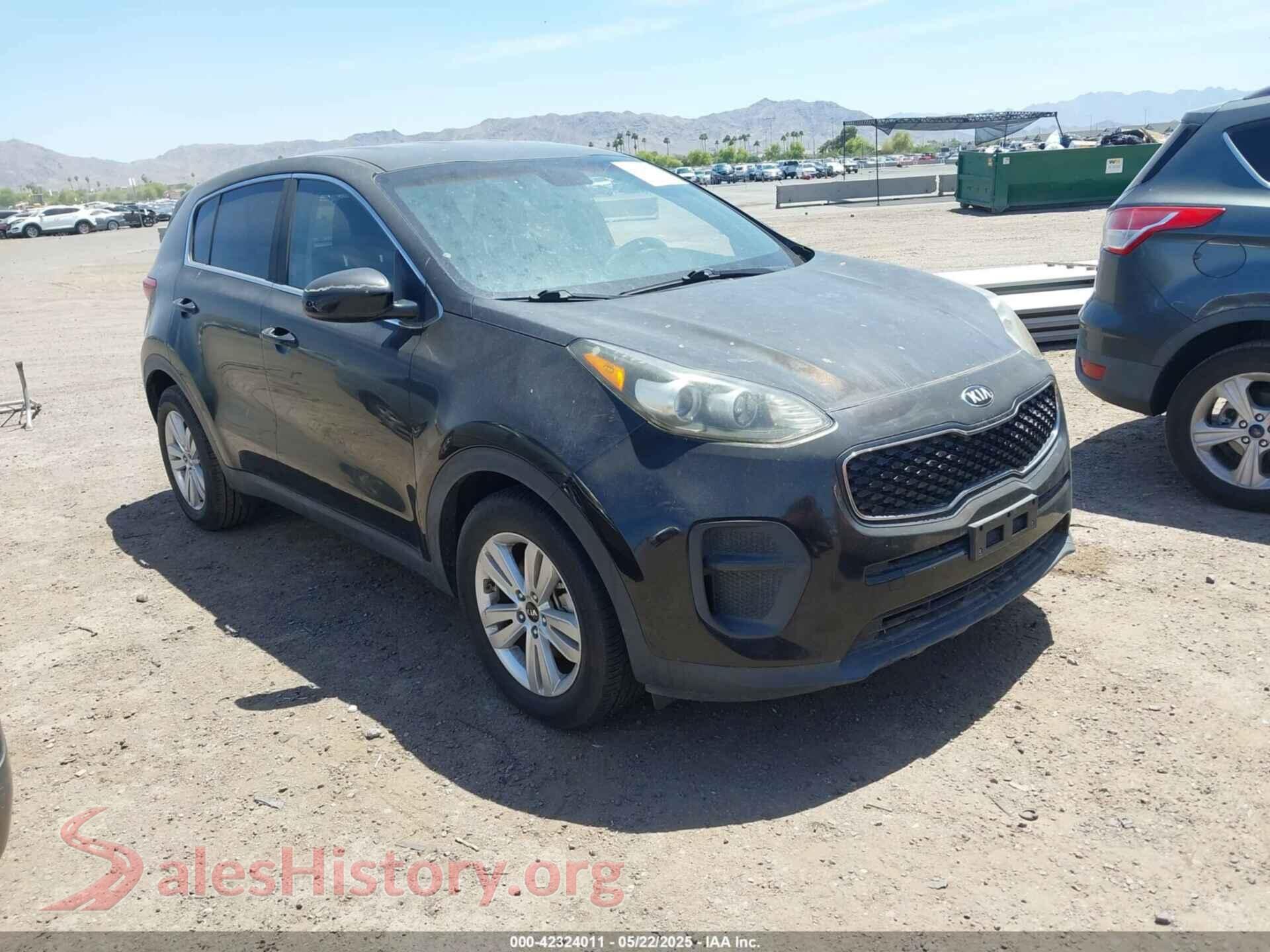 2017 KIA SPORTAGE — VIN KNDPM3AC4H7067460