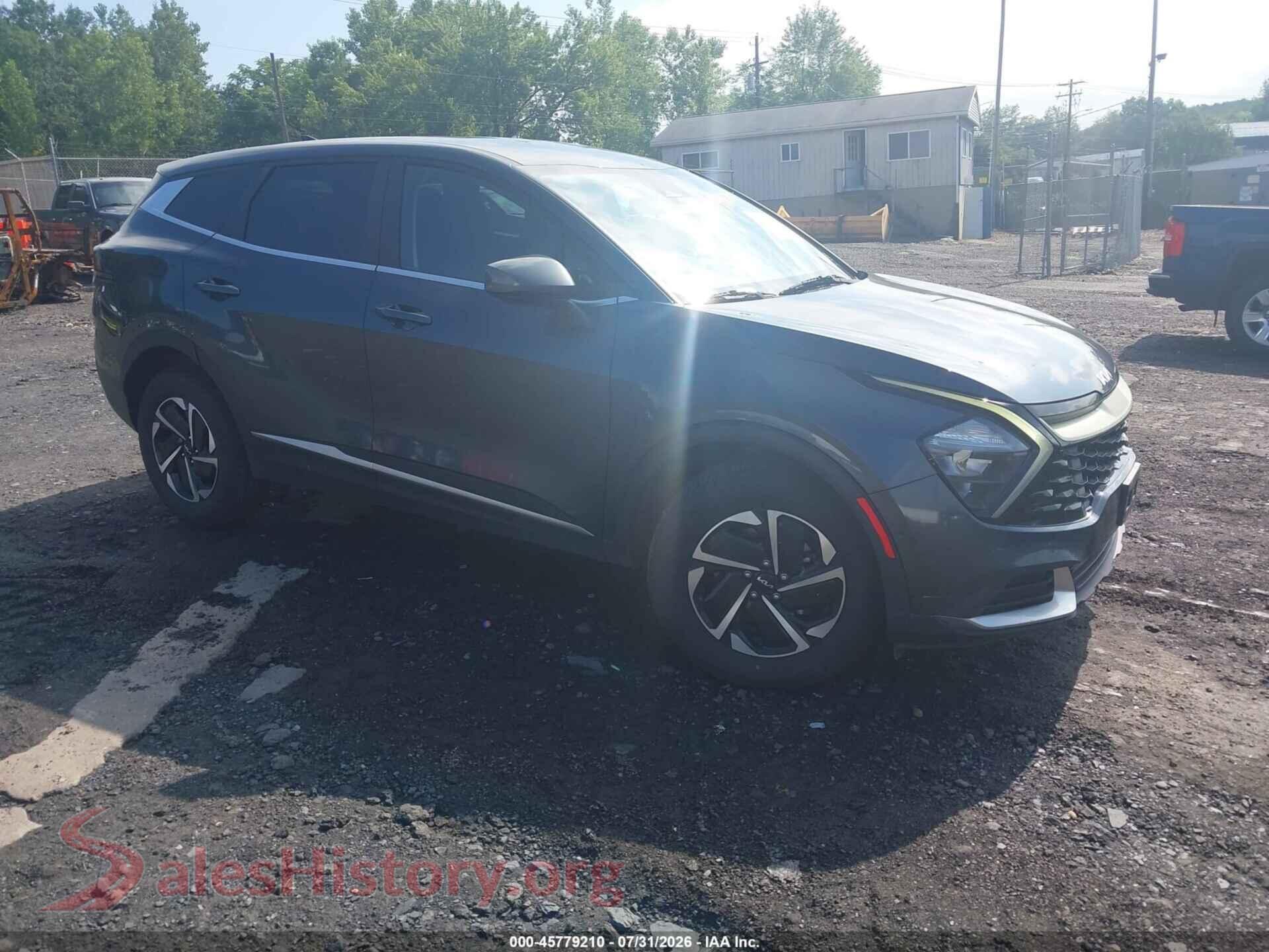 2023 KIA SPORTAGE HYBRID — VIN KNDPUCAG3P7039523