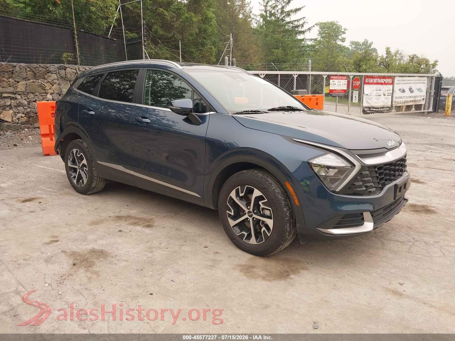 2023 KIA SPORTAGE HYBRID — VIN KNDPVCAG7P7072148