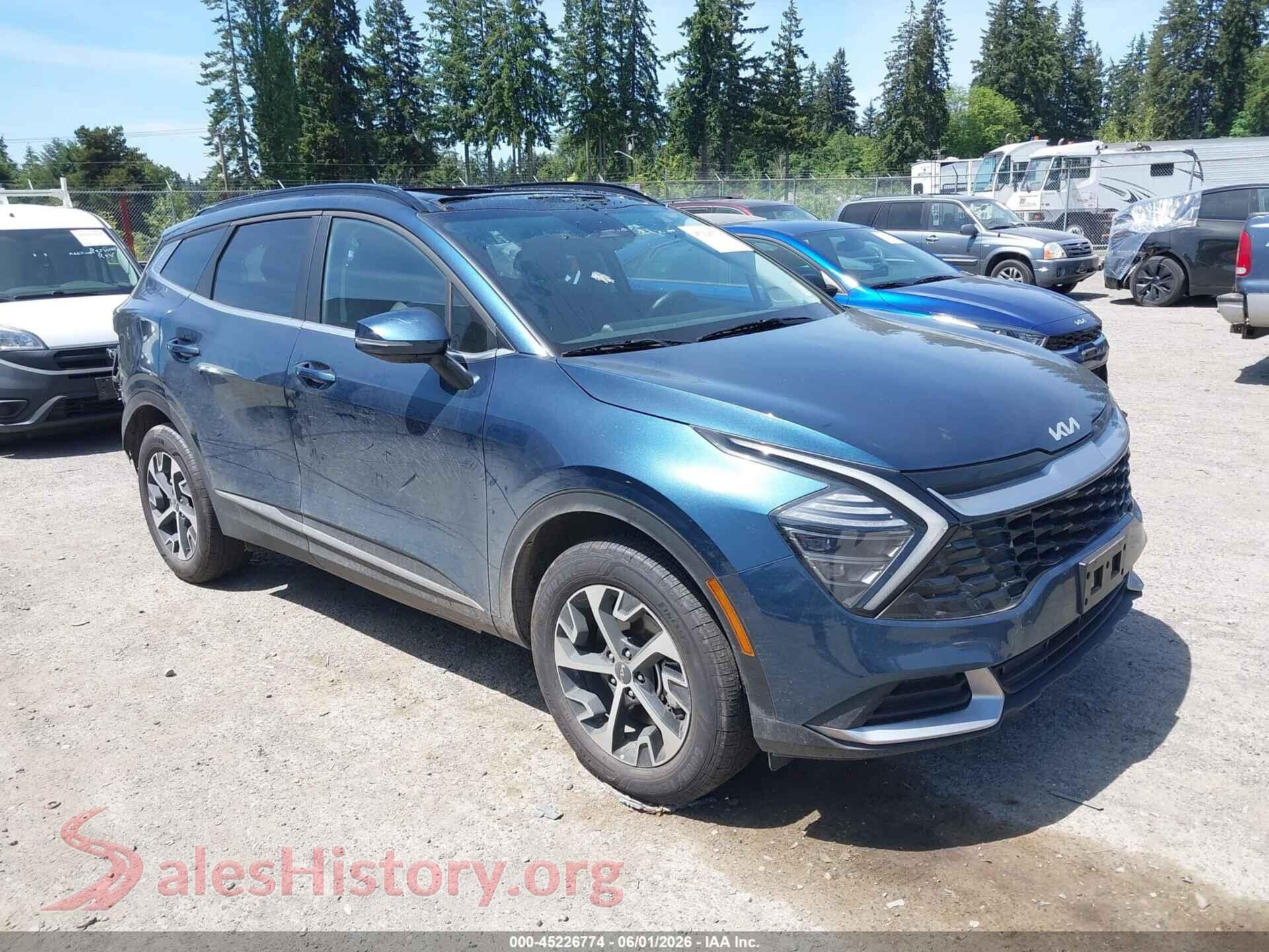 2025 KIA SPORTAGE HYBRID — VIN KNDPVCDG3S7244423