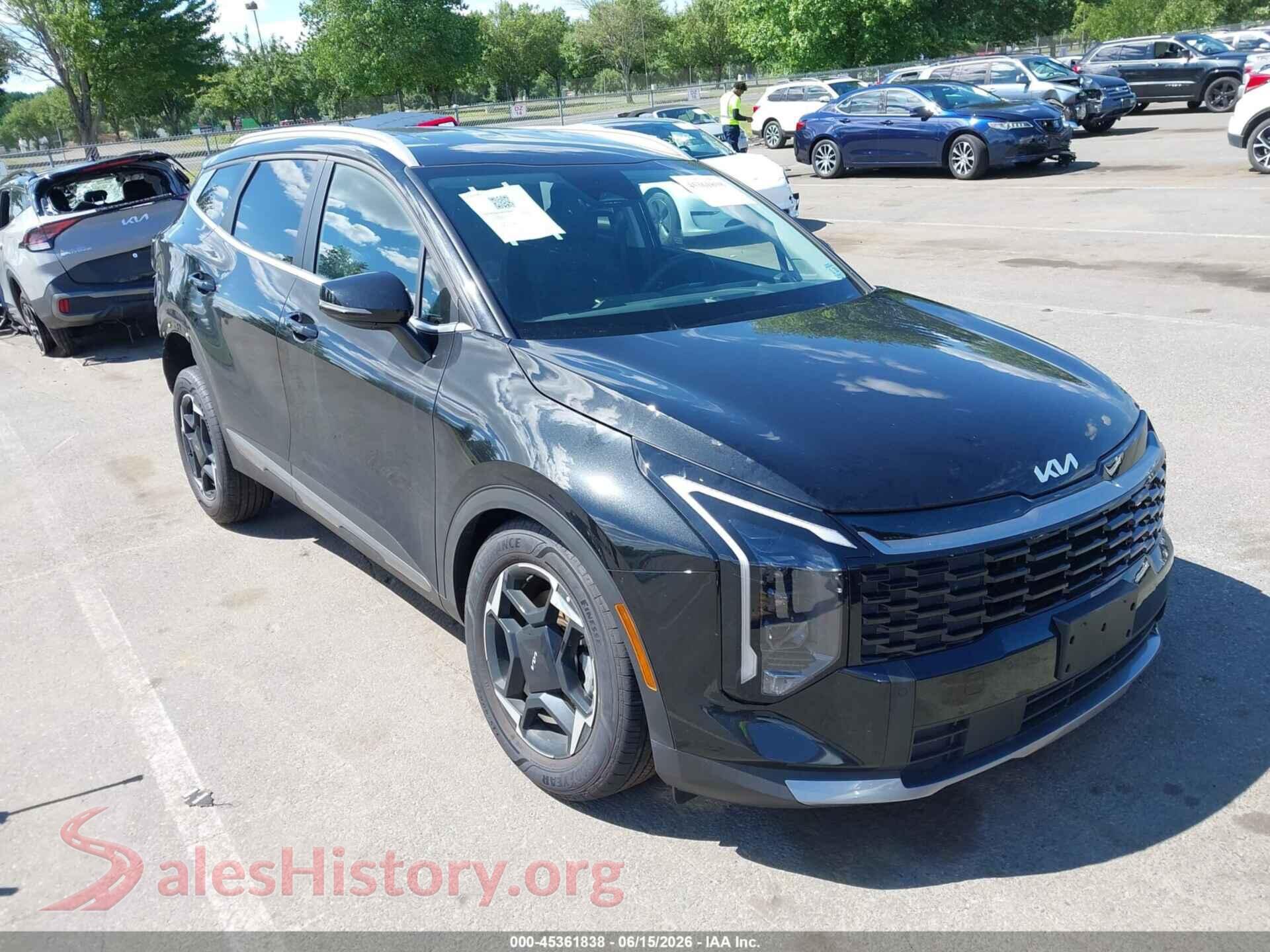 2026 KIA SPORTAGE HYBRID — VIN KNDPVDDG0T7316587