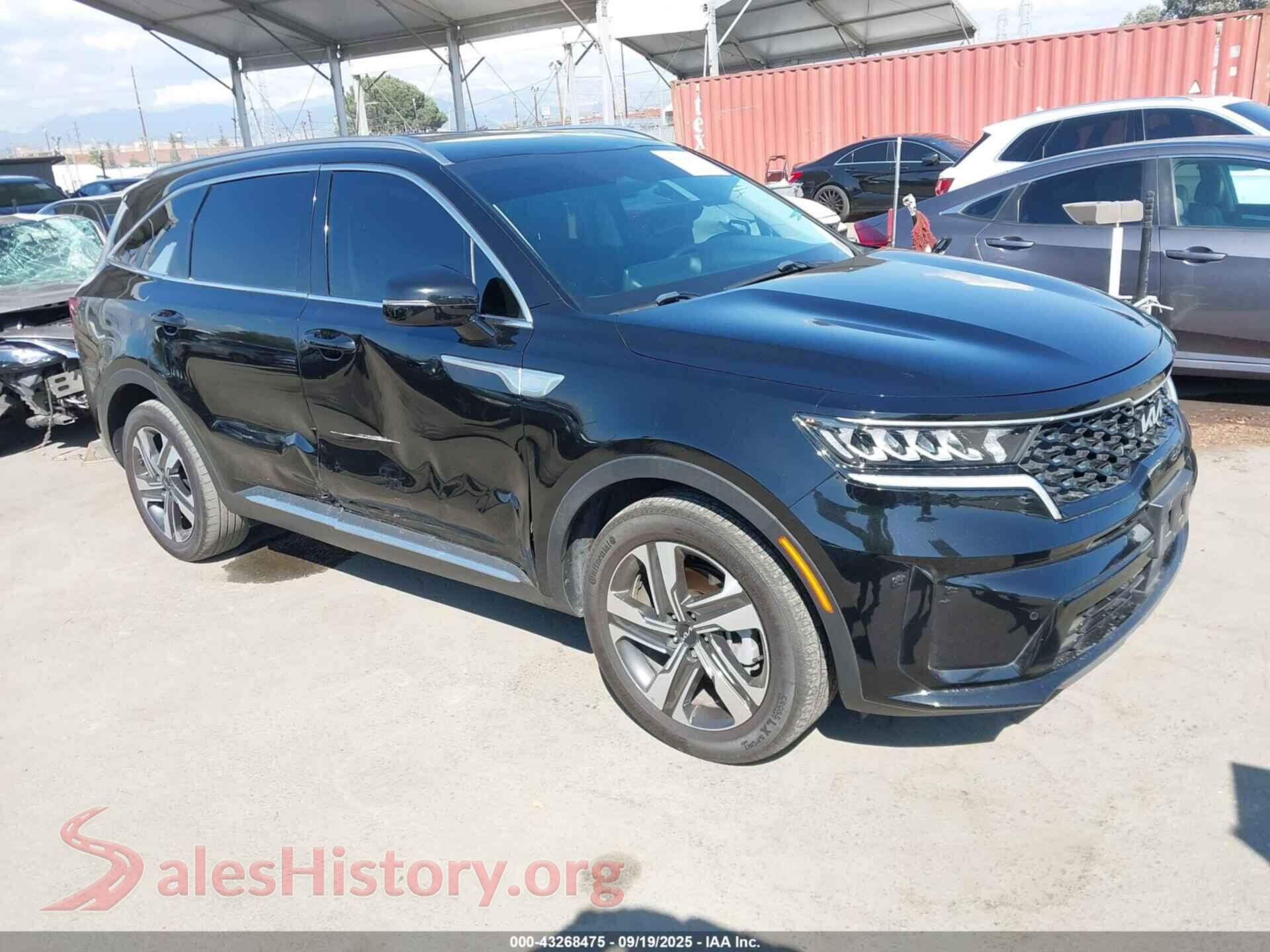 2023 KIA SORENTO HYBRID — VIN KNDRHDLG8P5202484