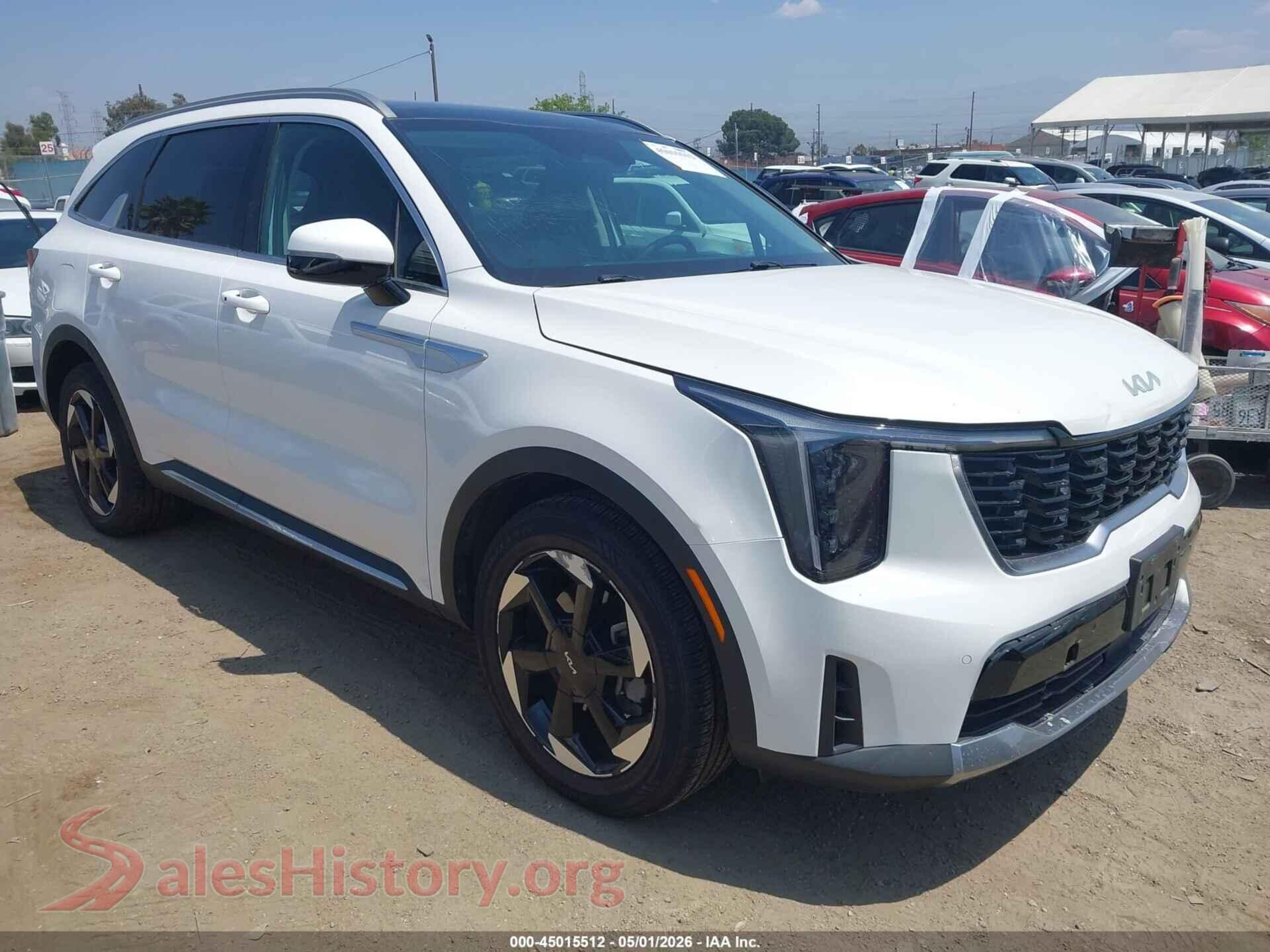 2025 KIA SORENTO PLUG-IN HYBRID — VIN KNDRJDJH7S5325122