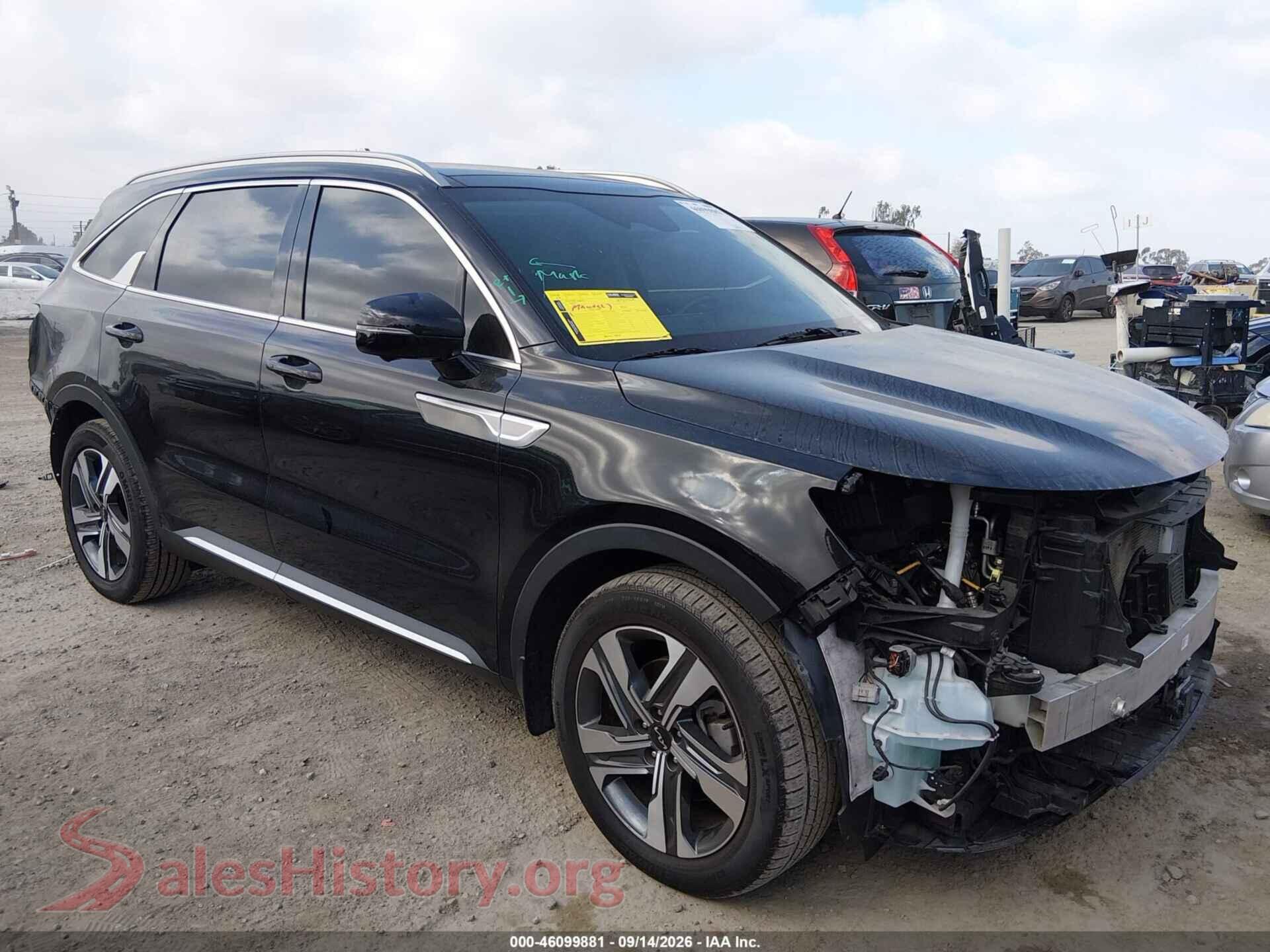 2023 KIA SORENTO HYBRID — VIN KNDRKDLG7P5205961