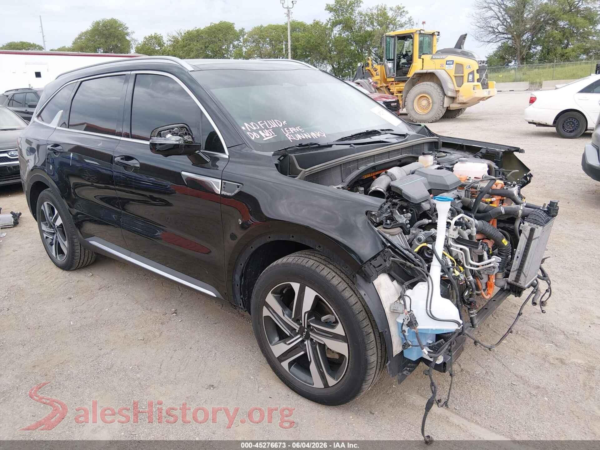2023 KIA SORENTO HYBRID — VIN KNDRMDLG4P5140738