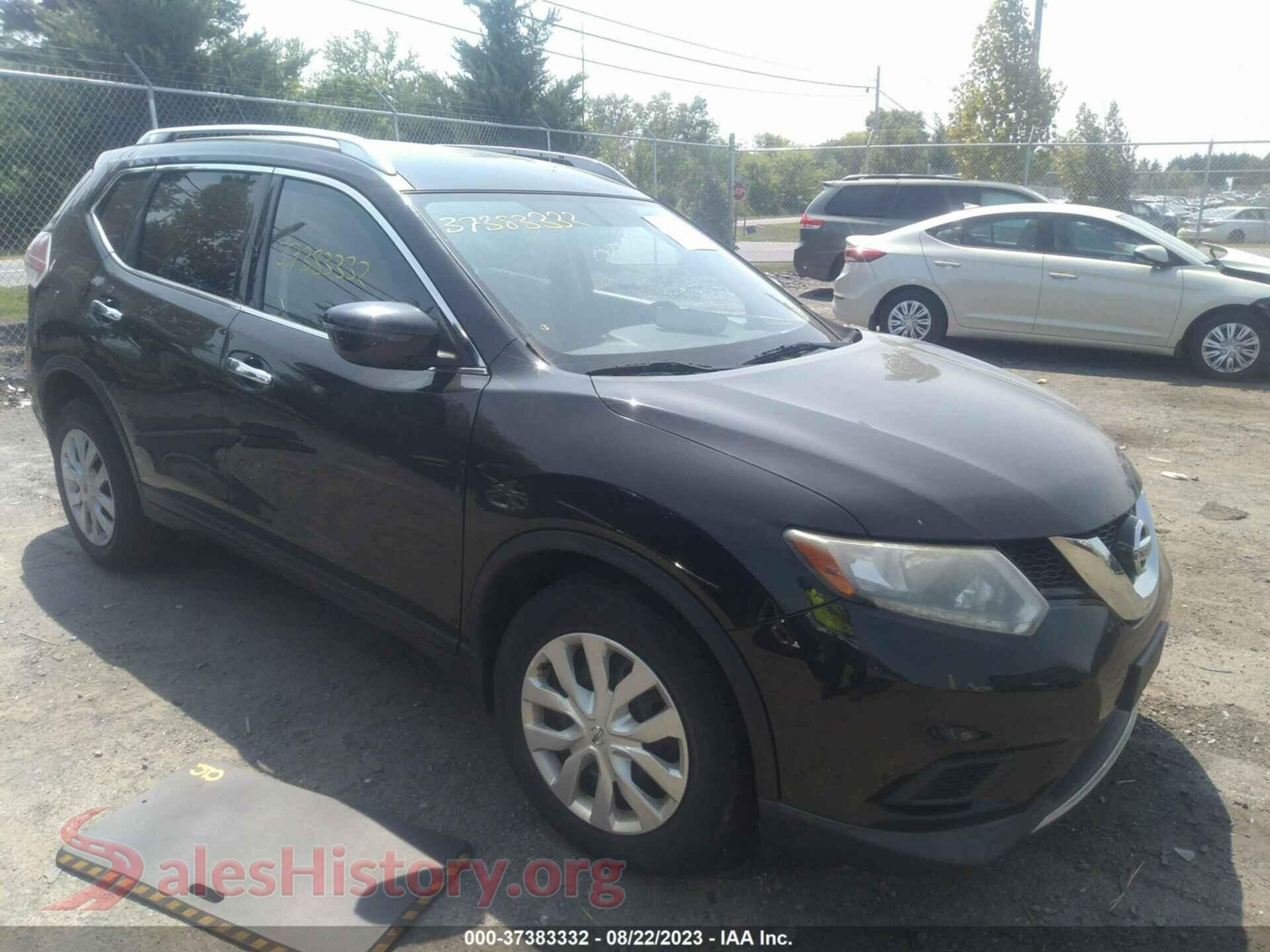 2016 NISSAN ROGUE — VIN KNMAT2MV5GP602441