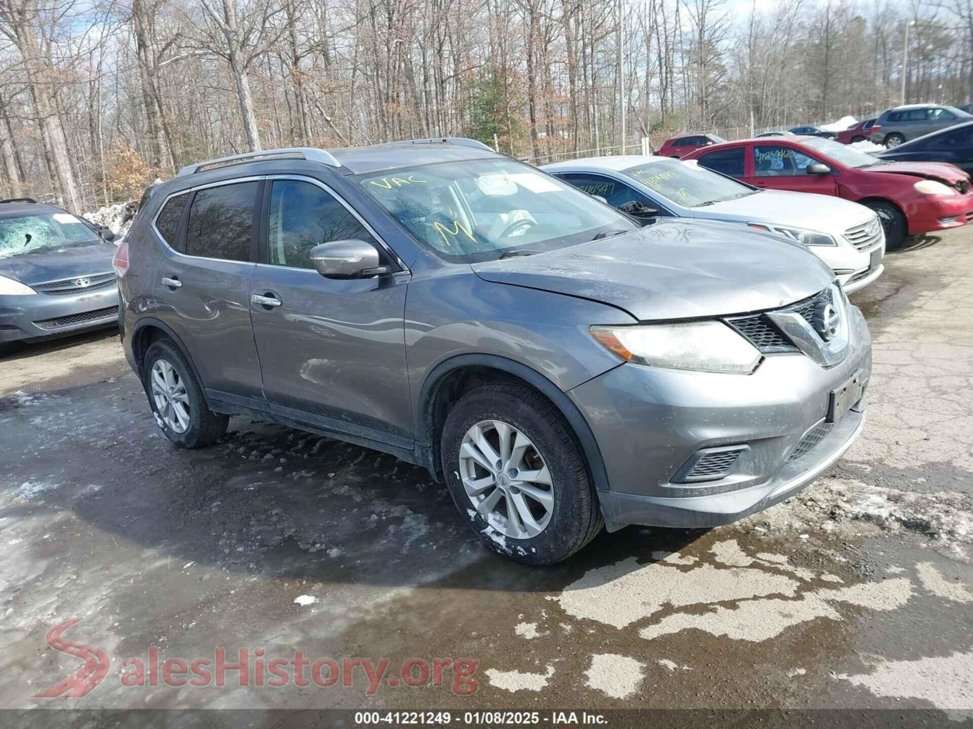 2015 NISSAN ROGUE — VIN KNMAT2MV8FP503644