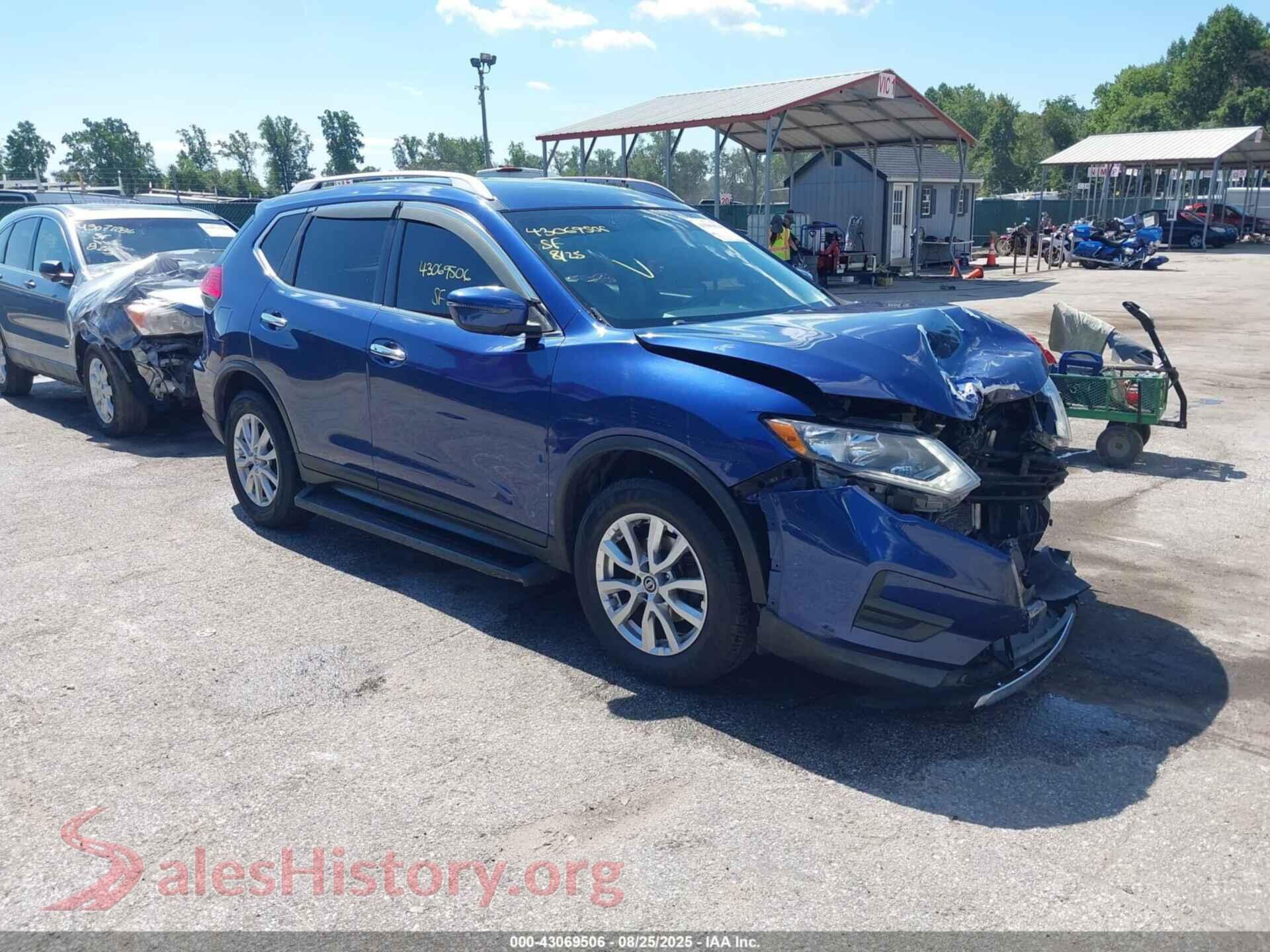 2017 NISSAN ROGUE — VIN KNMAT2MV8HP546464
