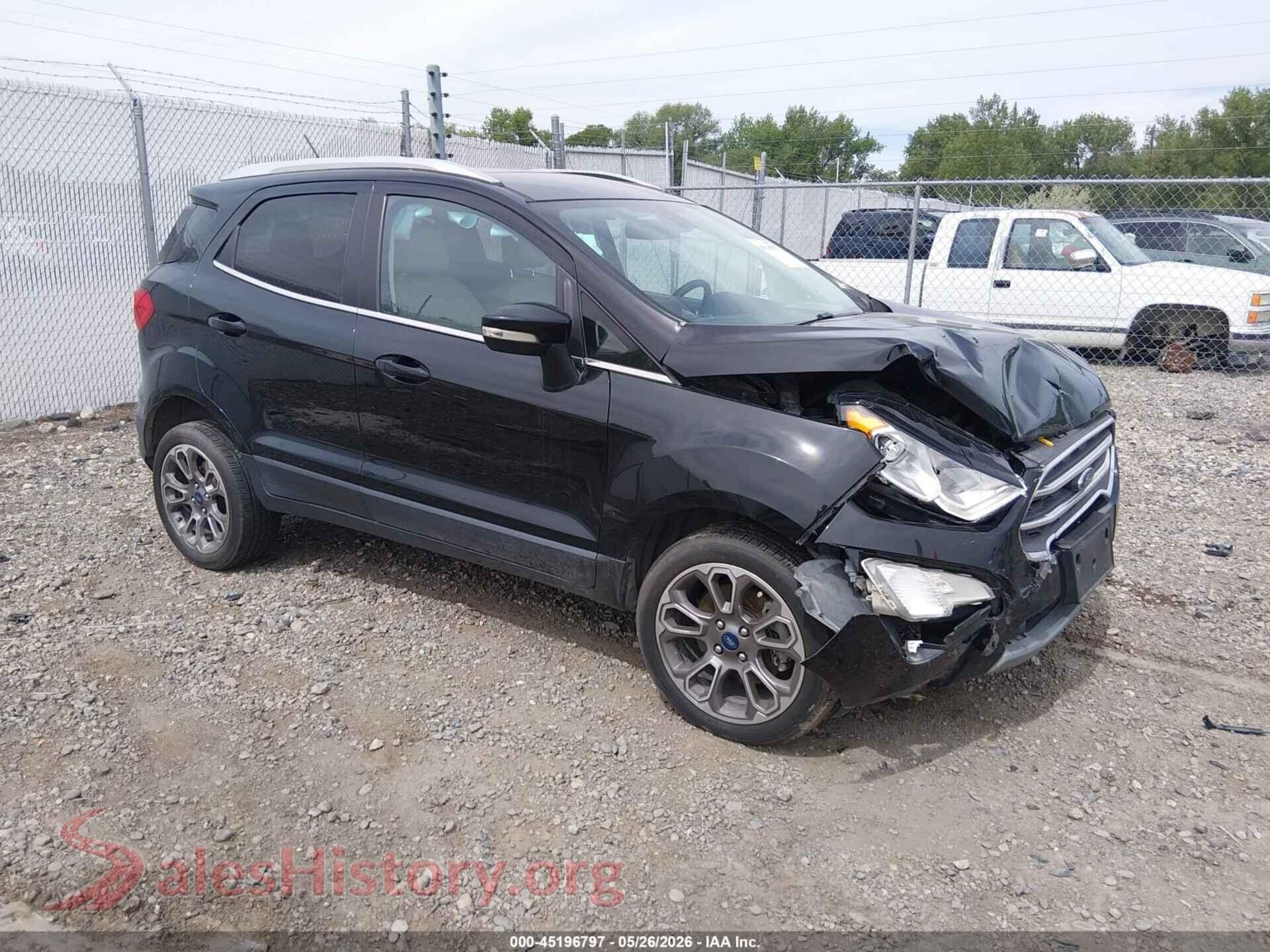 2021 FORD ECOSPORT — VIN MAJ6S3KL7MC402525