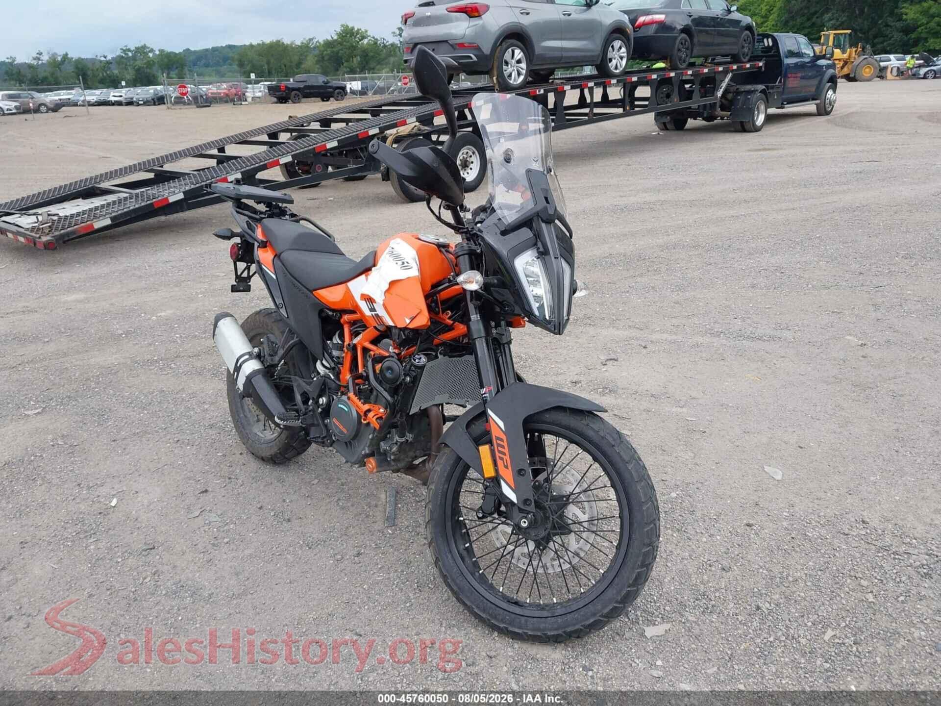 2023 KTM 390 — VIN MD2JGJ408PC262464