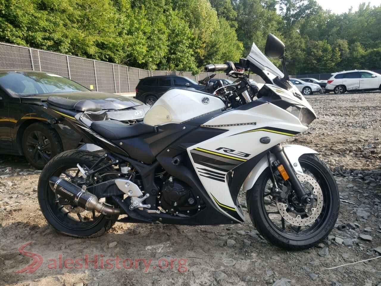 2017 YAMAHA YZF600 — VIN MH3RH15Y9HK002867