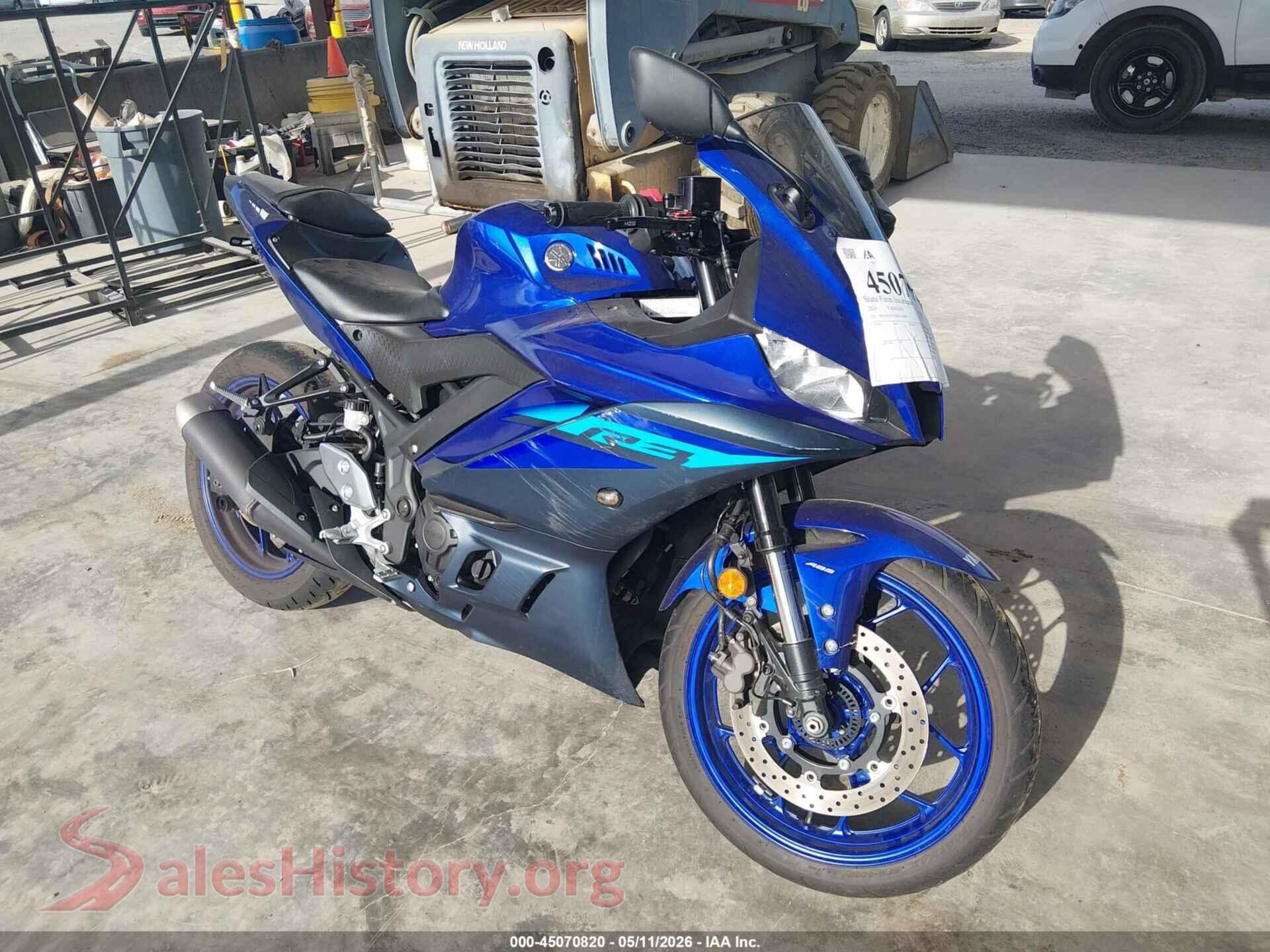 2024 YAMAHA YZFR3 — VIN MH3RH18Y2RK014808