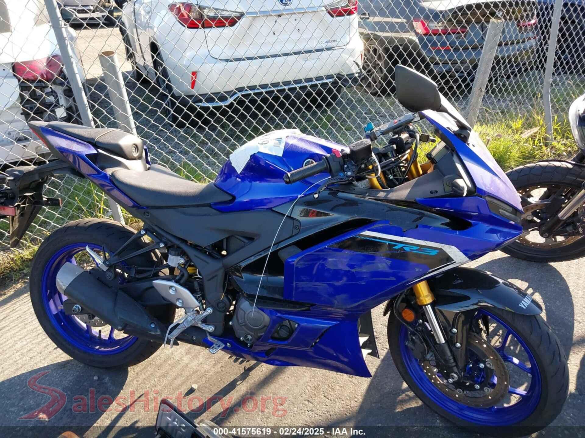 2025 YAMA R3 — VIN MH3RH25Y4SK001042
