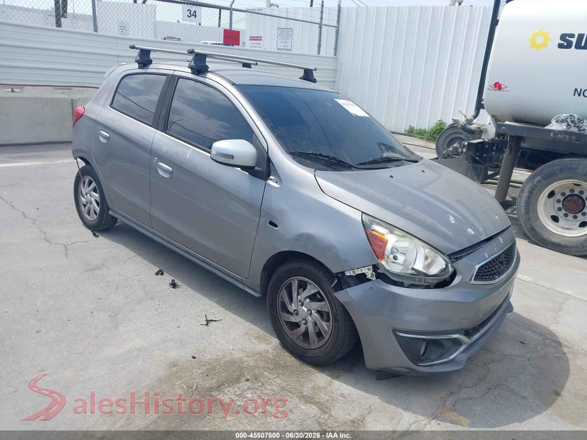 2018 MITSUBISHI MIRAGE — VIN ML32A4HJ1JH002811