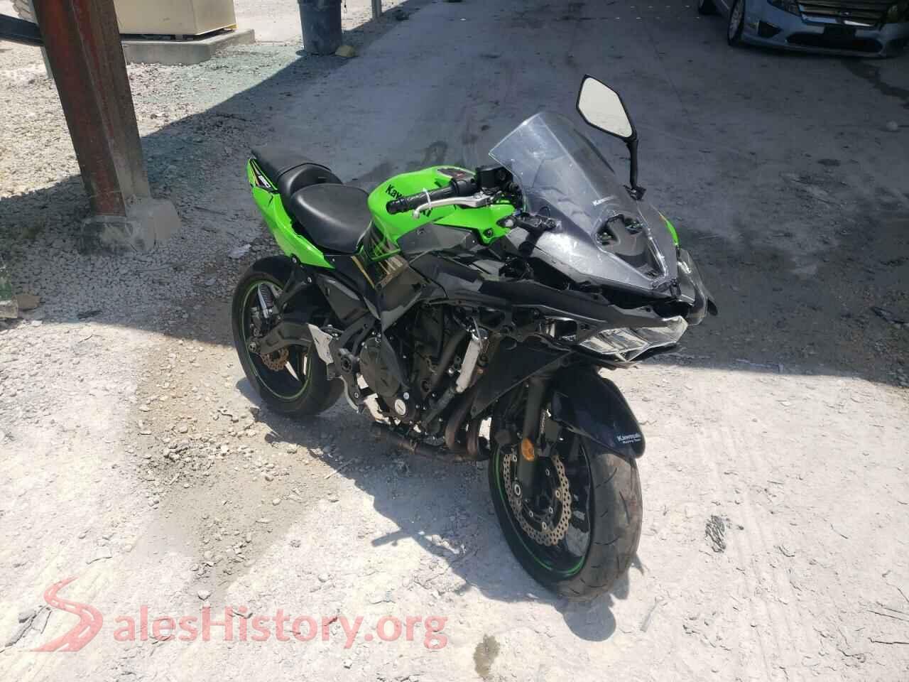 2020 KAWASAKI EX650 M — VIN ML5EXEM1XLDA11471