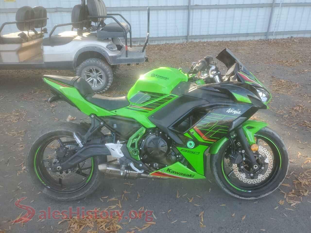 2023 KAWASAKI EX650 P — VIN ML5EXEP14PDAA0110