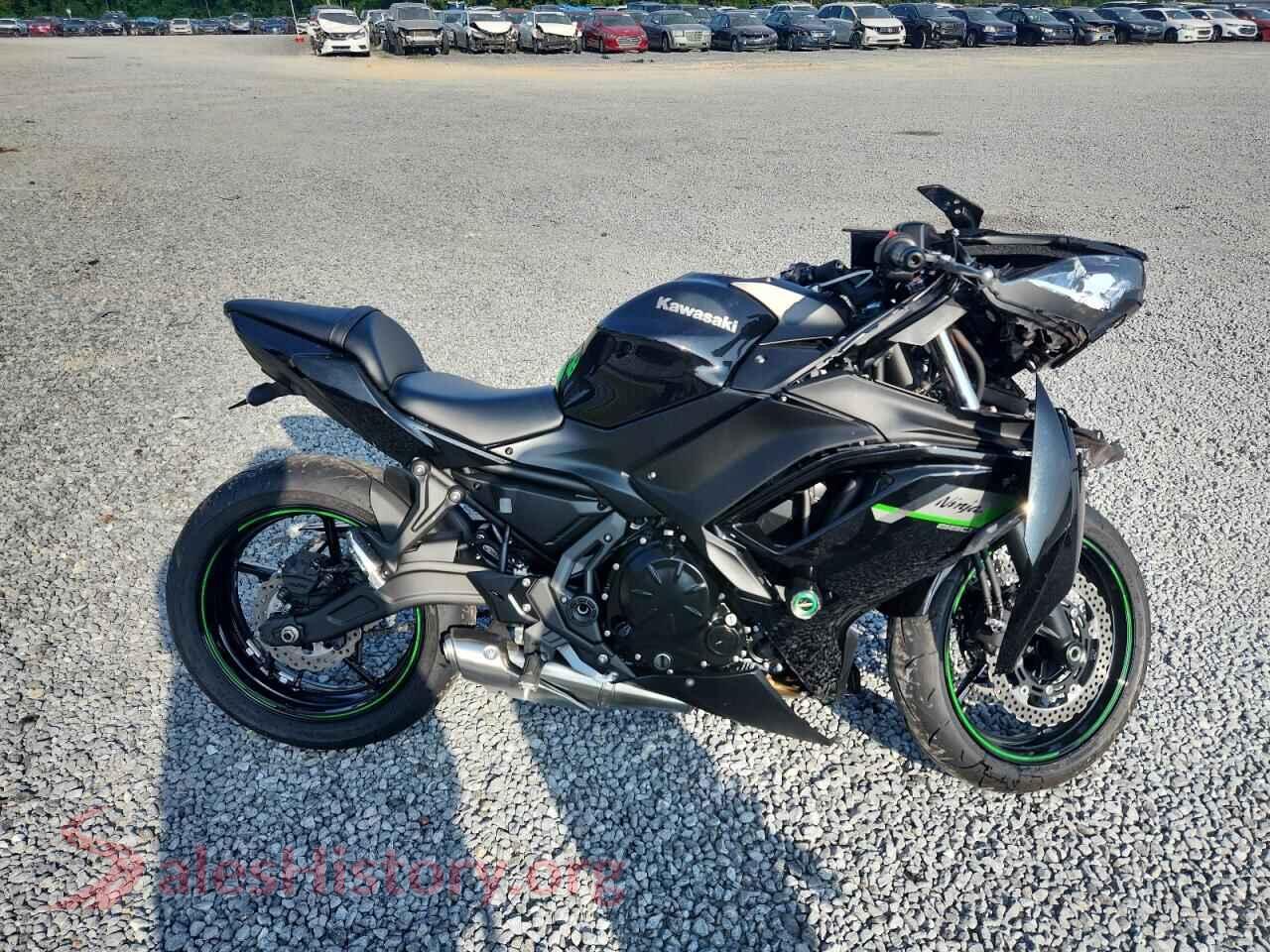 2025 KAWASAKI EX650 R — VIN ML5EXER14SDAE3948