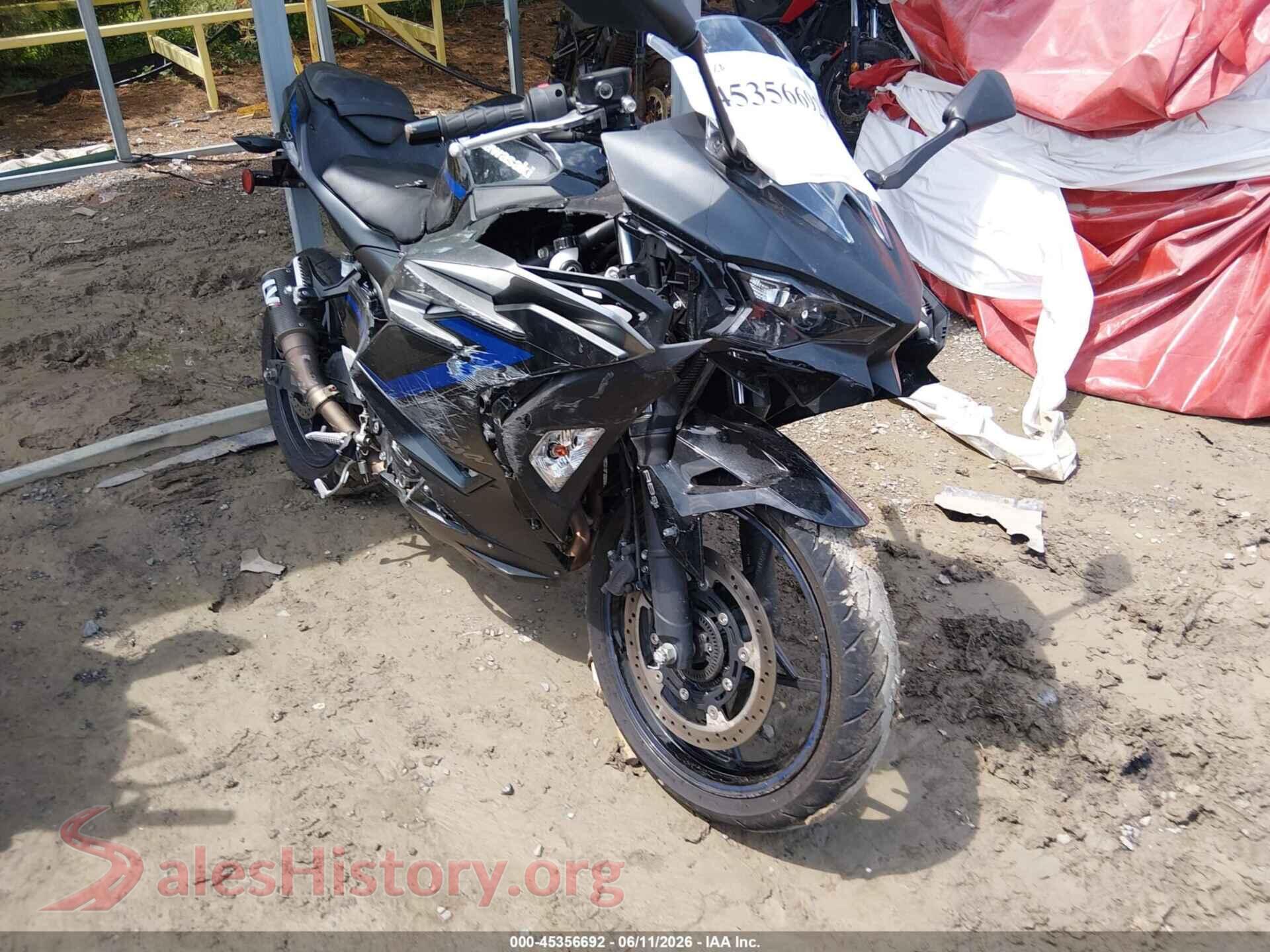 2025 KAWASAKI EX500 — VIN ML5EXGG14SDA71803