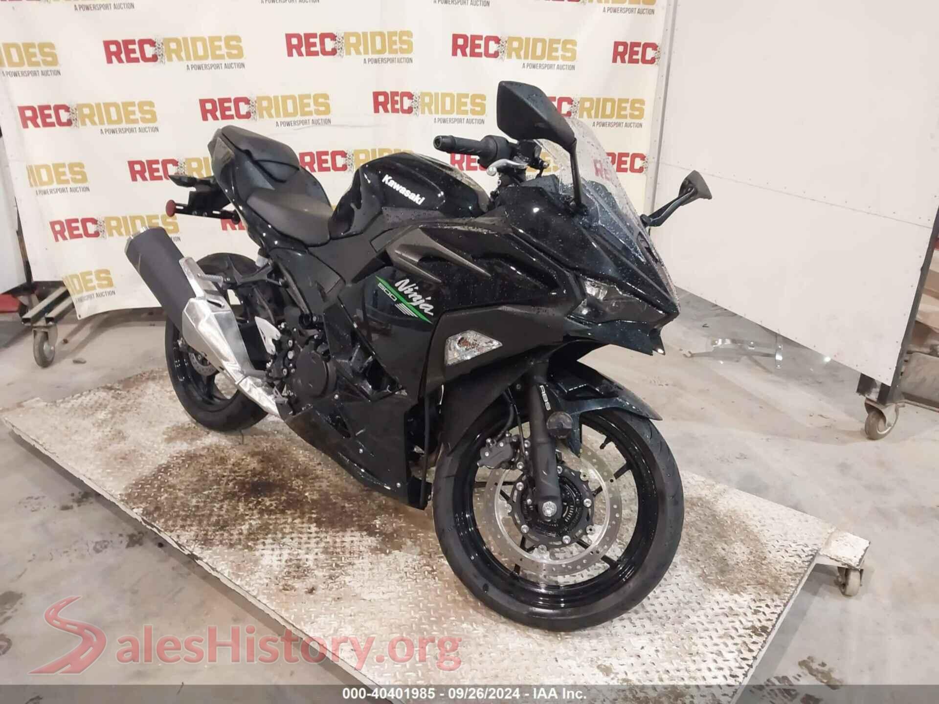 2024 KAWASAKI EX500 — VIN ML5EXGG17RDA22105