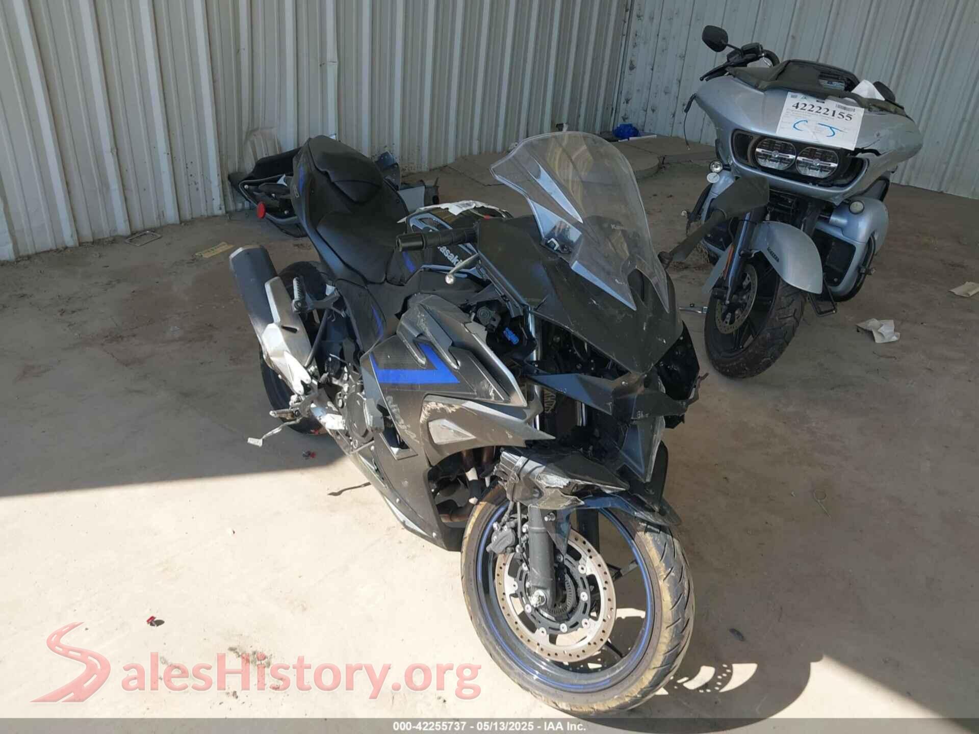 2025 KAWASAKI EX500 — VIN ML5EXGJ10SDA50097