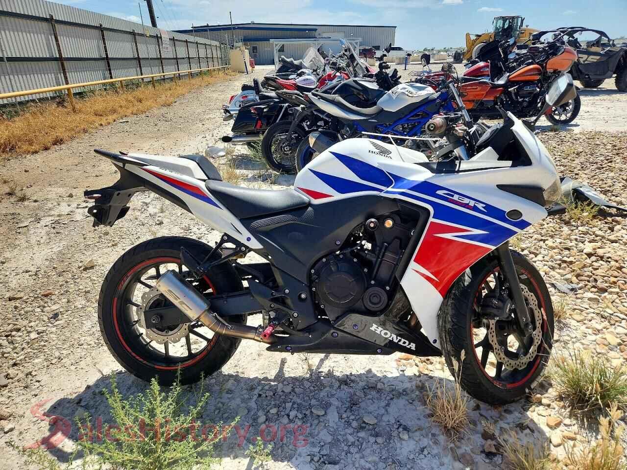 2014 HONDA CBR CYCLE — VIN MLHPC4467E5101409