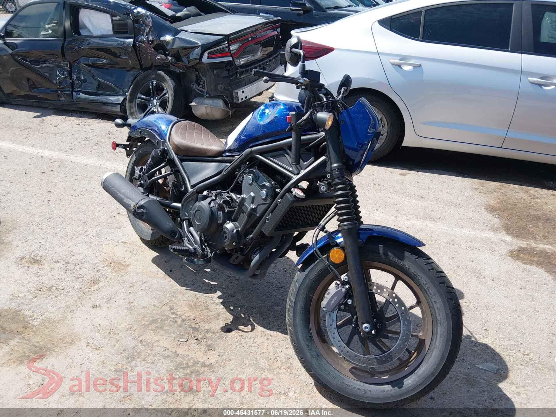 2025 HONDA CMX500 — VIN MLHPC5617S5800543