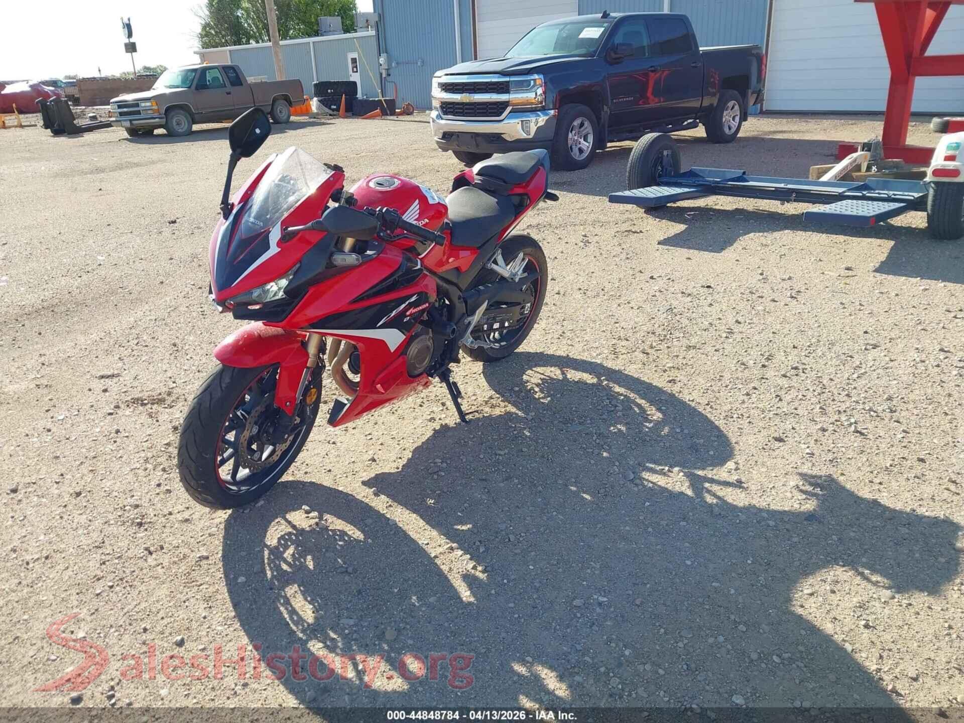 2023 HONDA CBR500 — VIN MLHPC6257P5400486
