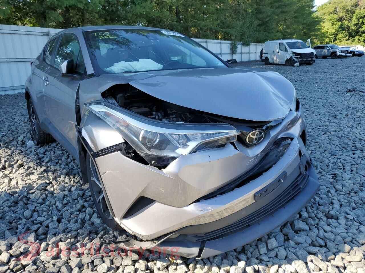 2018 TOYOTA C-HR — VIN NMTKHMBX0JR003917