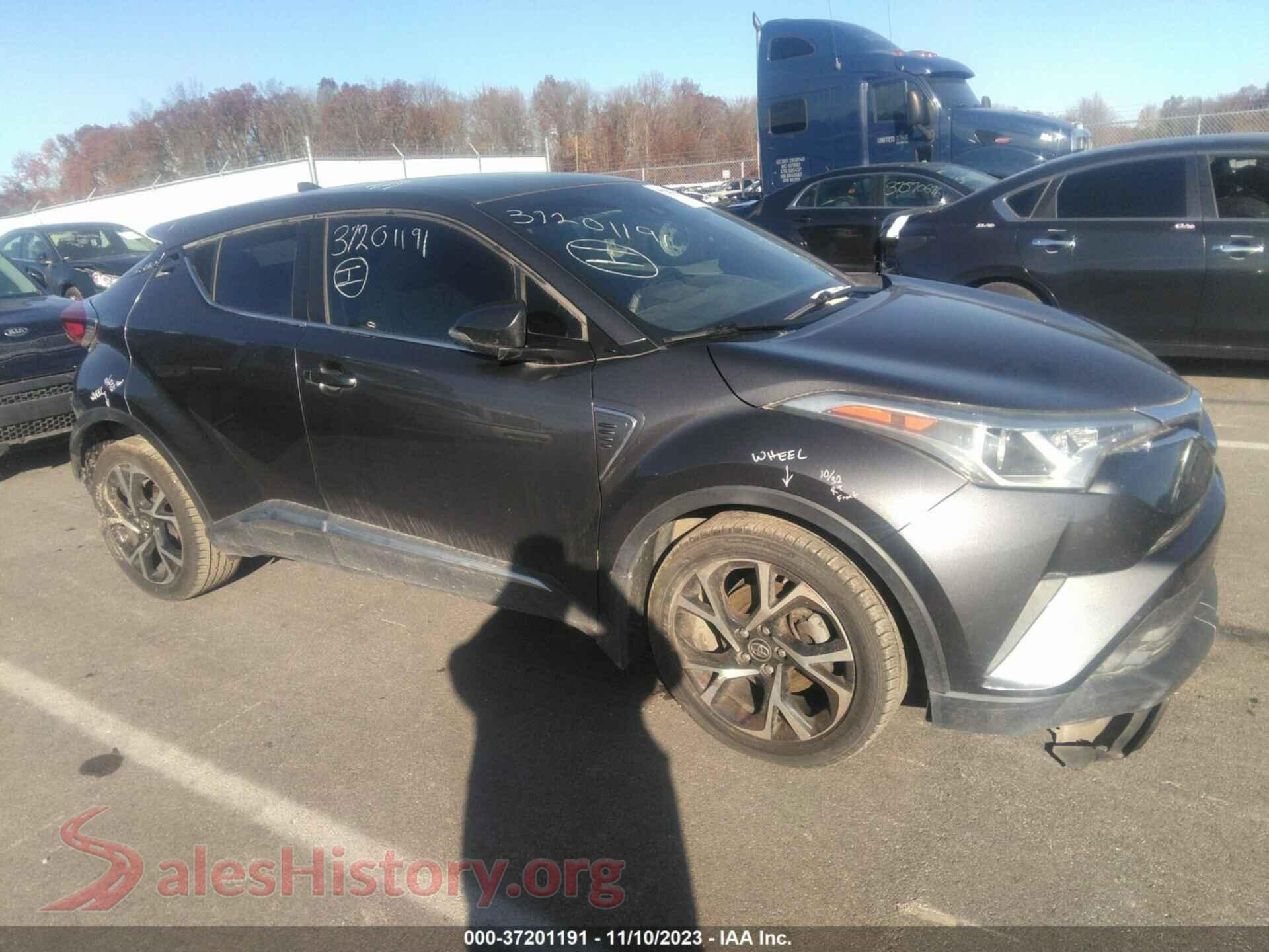 2018 TOYOTA C-HR — VIN NMTKHMBX0JR004226