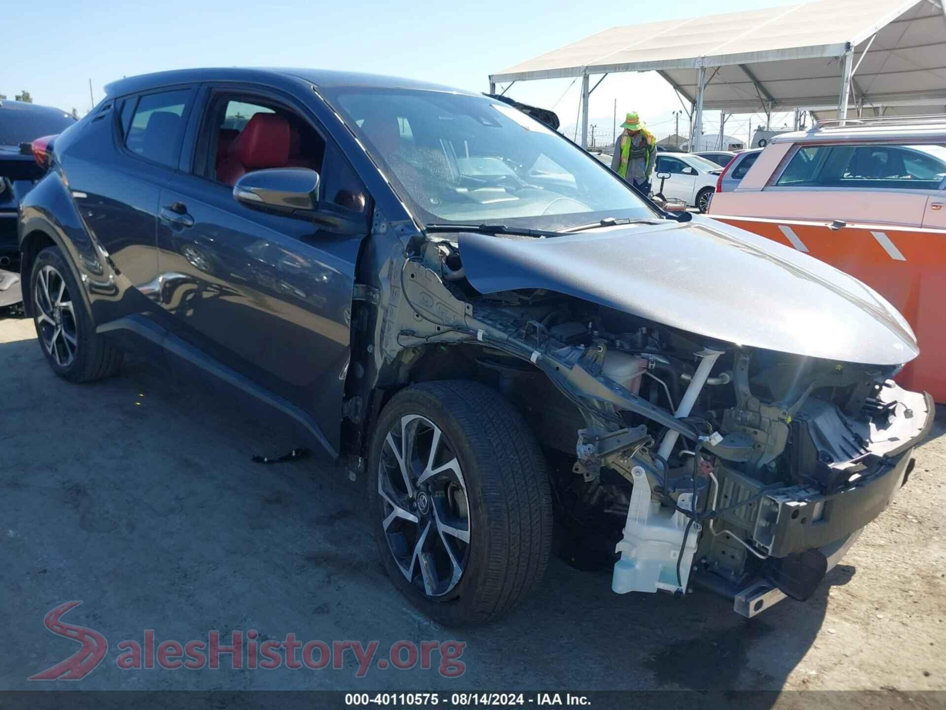 2018 TOYOTA C-HR — VIN NMTKHMBX0JR032236