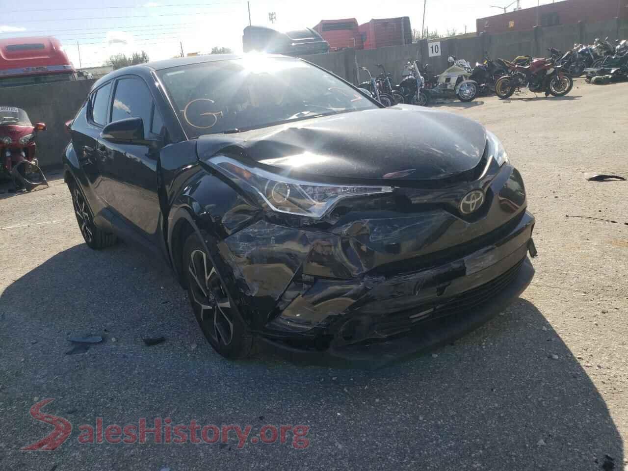 2019 TOYOTA C-HR — VIN NMTKHMBX0KR075220