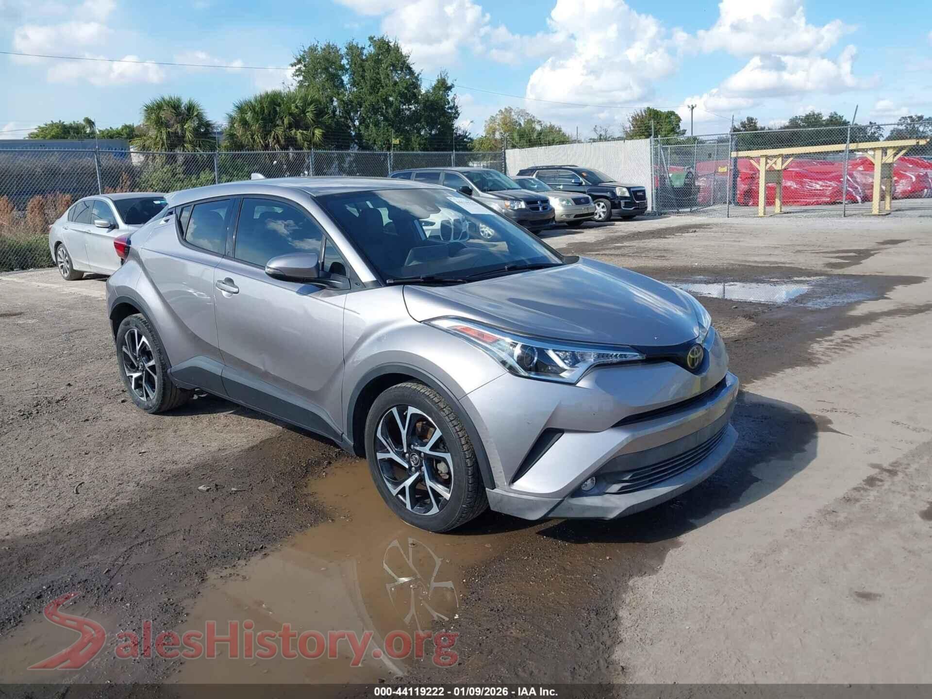 2019 TOYOTA C-HR — VIN NMTKHMBX0KR101489