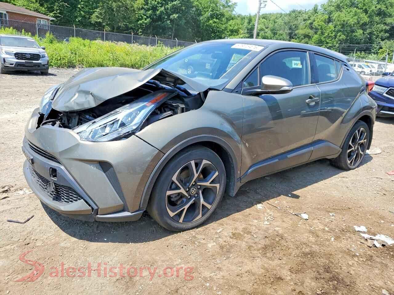 2021 TOYOTA C-HR — VIN NMTKHMBX1MR124301