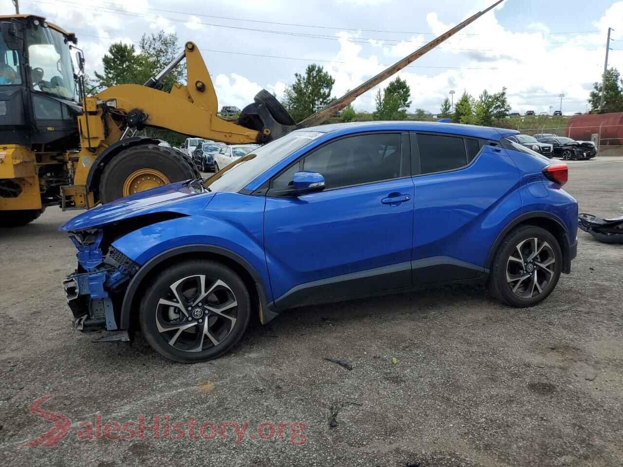 2021 TOYOTA C-HR — VIN NMTKHMBX2MR120869