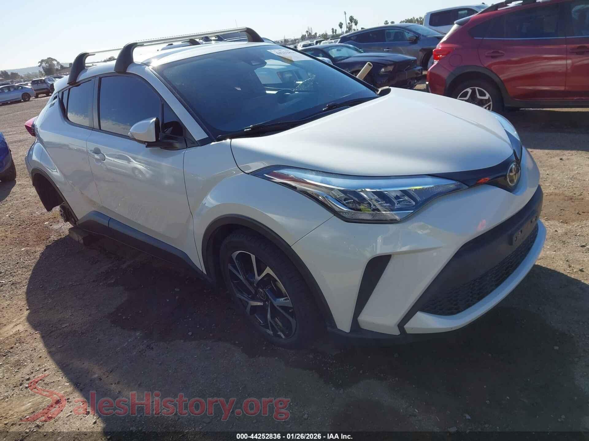 2021 TOYOTA C-HR — VIN NMTKHMBX2MR139955