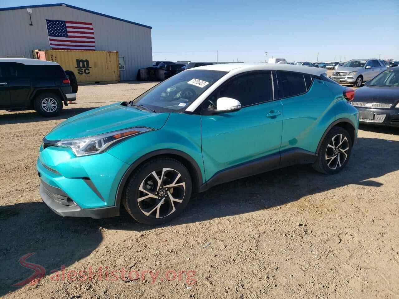 2018 TOYOTA C-HR — VIN NMTKHMBX3JR037351