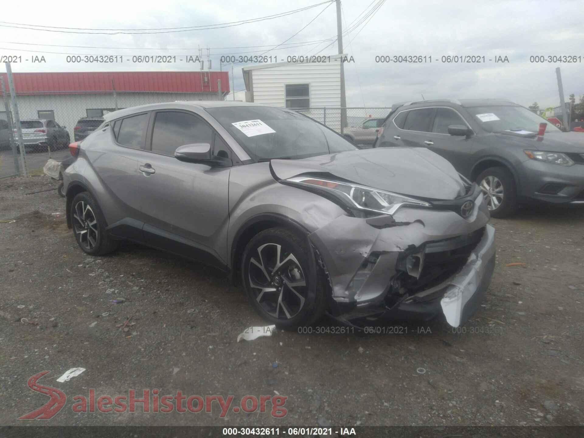 2018 TOYOTA C-HR — VIN NMTKHMBX3JR055977