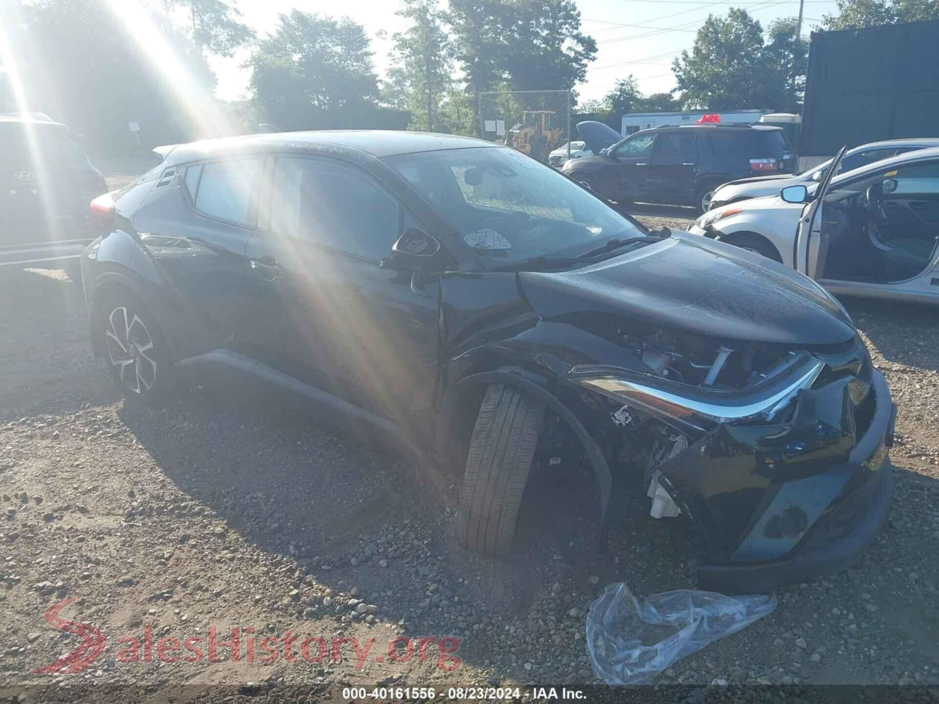 2019 TOYOTA C-HR — VIN NMTKHMBX3KR100126