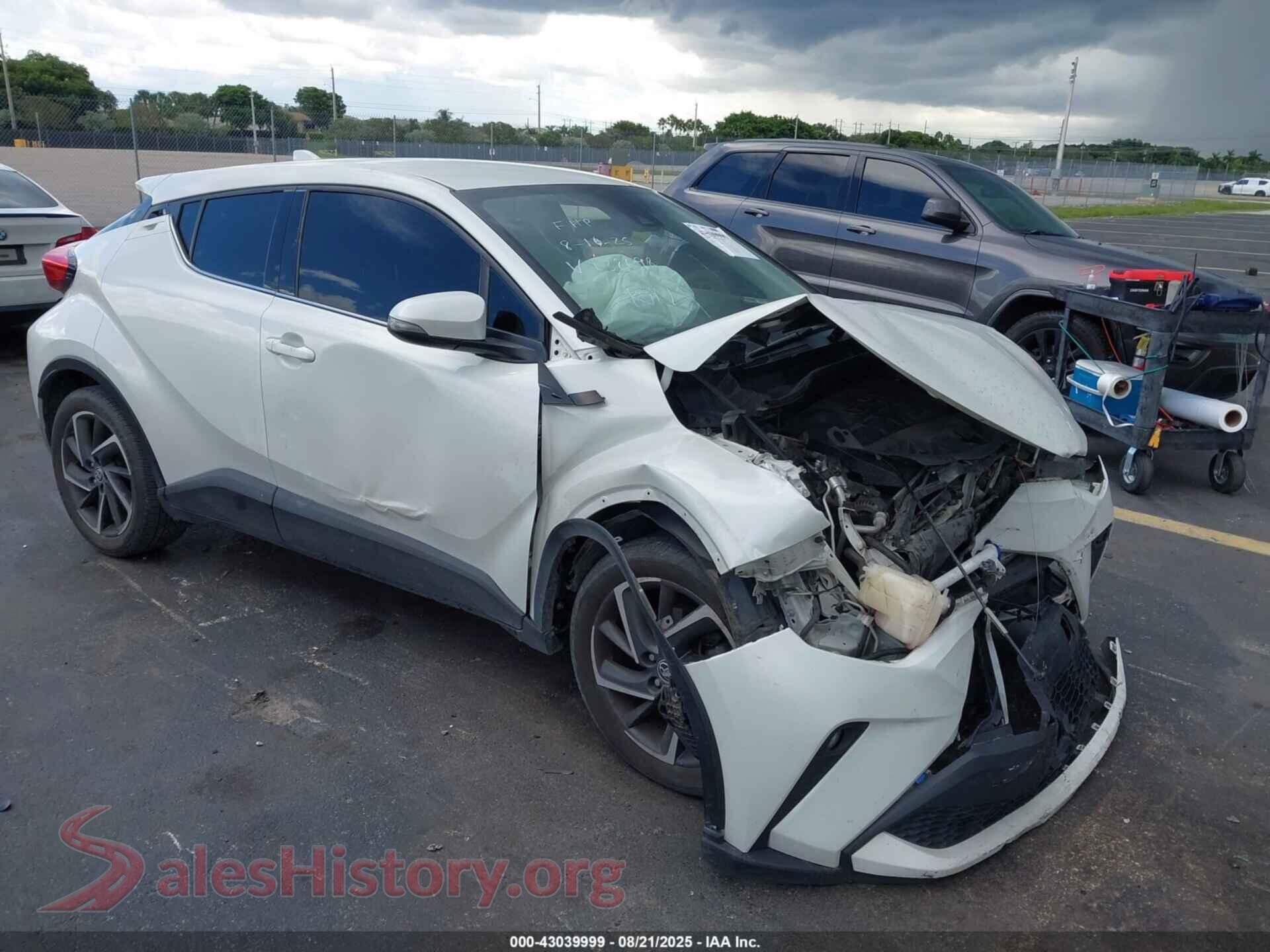 2021 TOYOTA C-HR — VIN NMTKHMBX3MR138698
